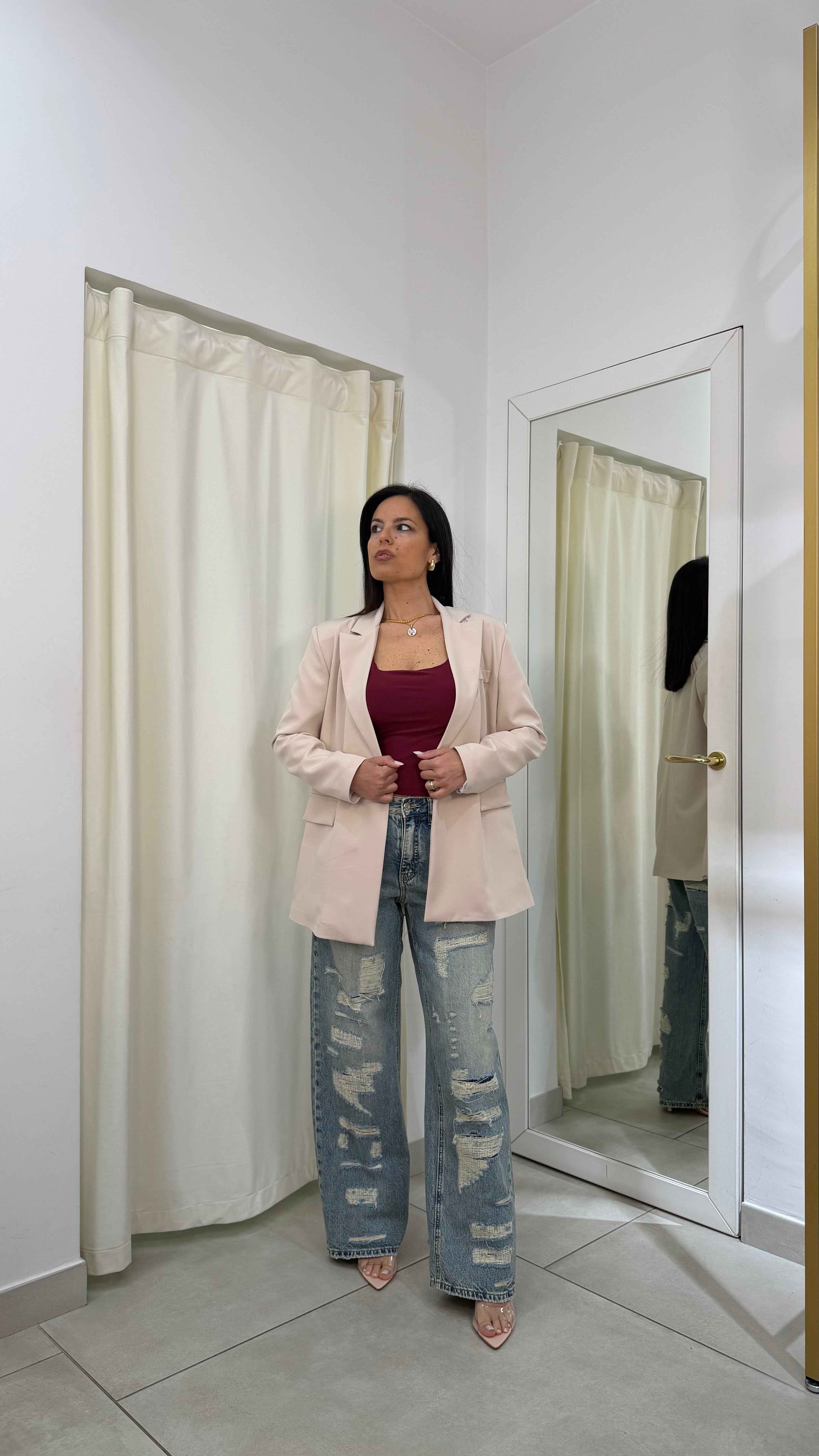 Giacca Justwest oversize