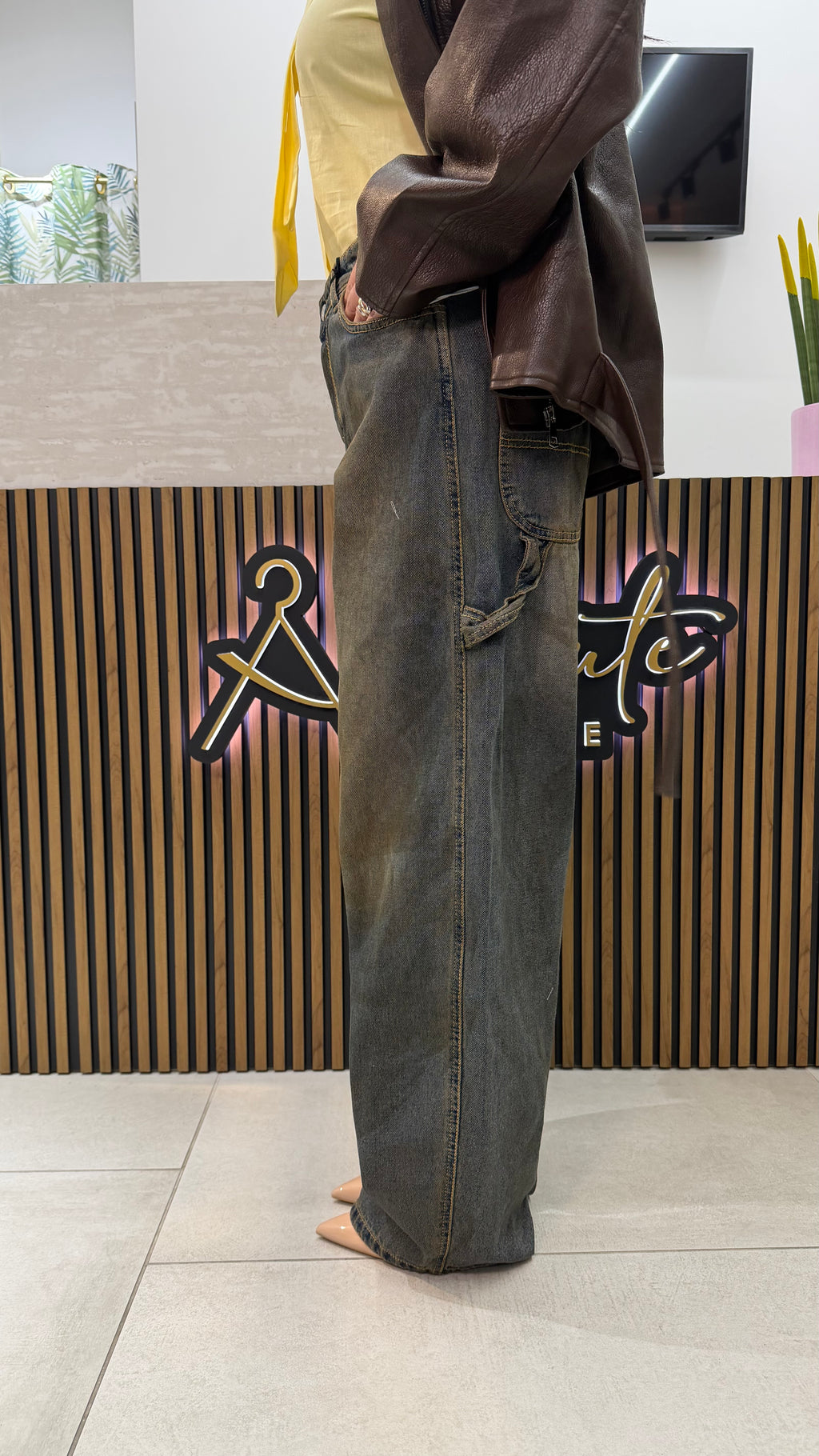 Denim carpenter sabbiato