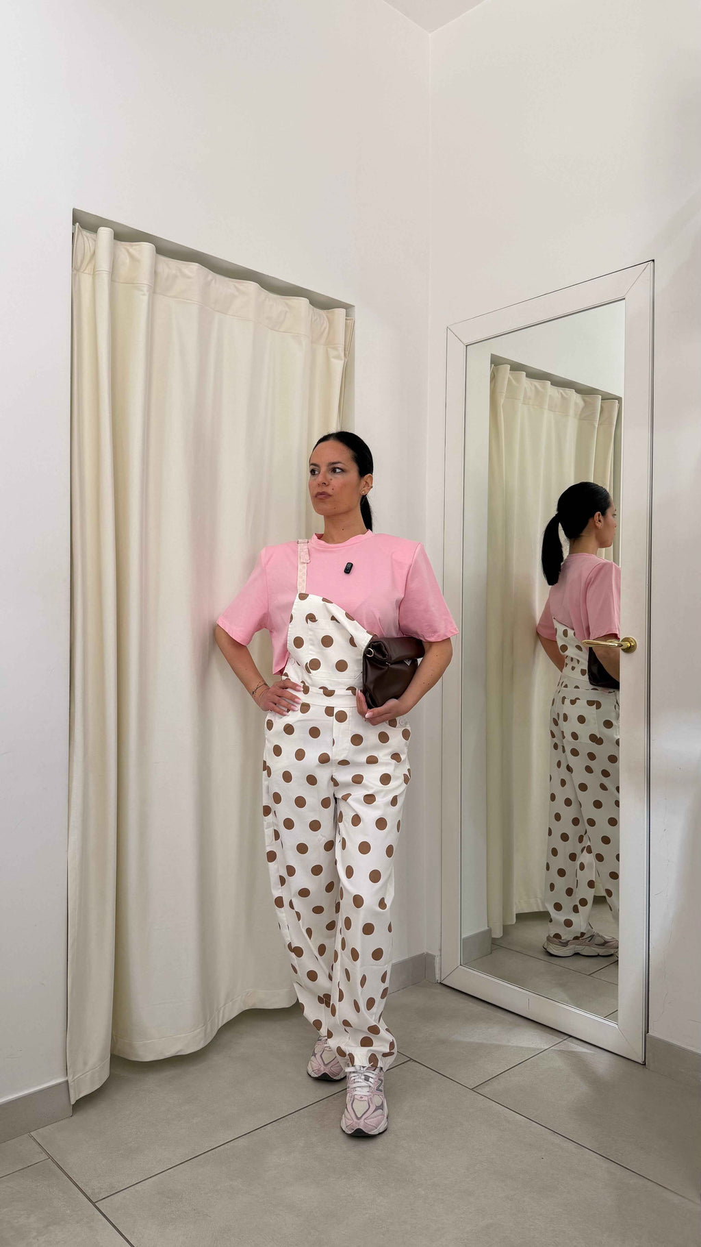 Salopette Pois
