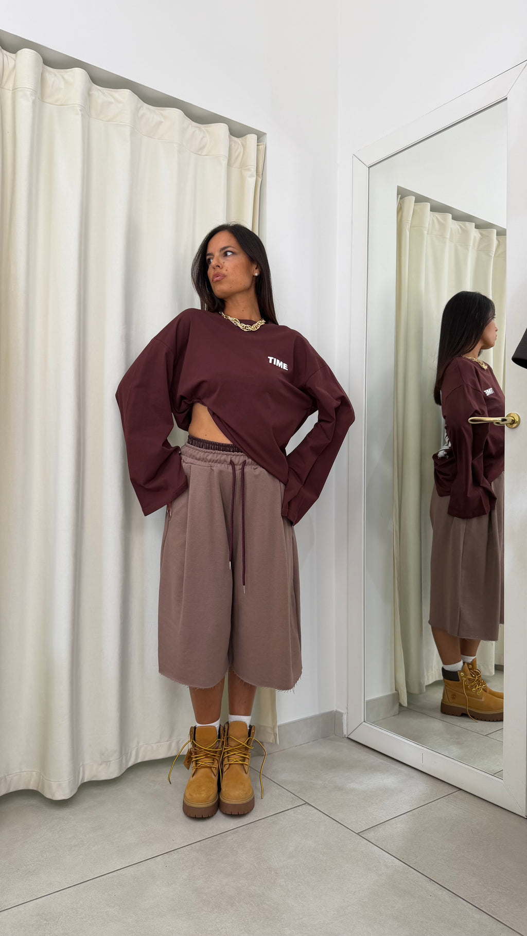 Maxi maglia Time