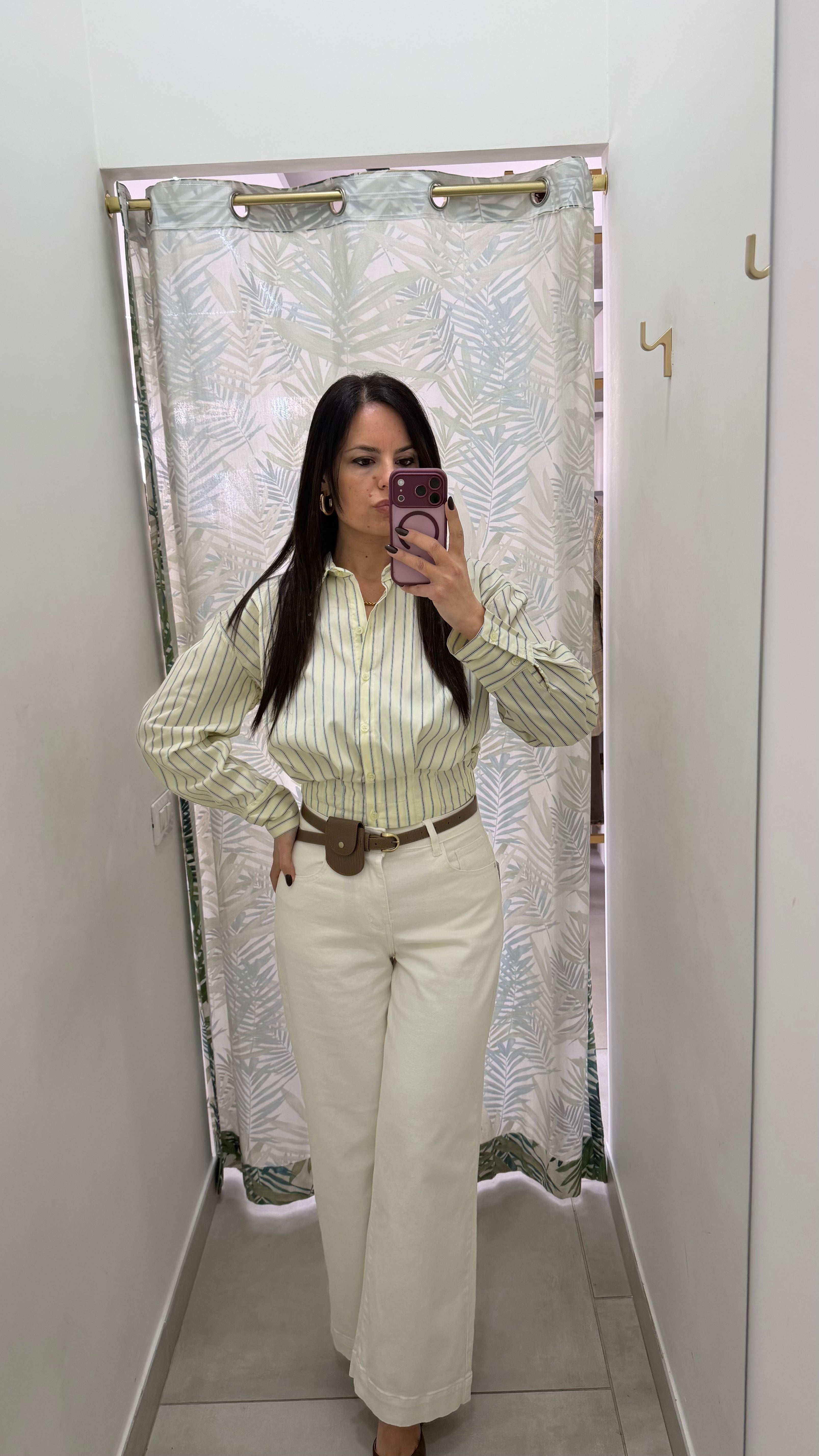 Camicia crop Marta