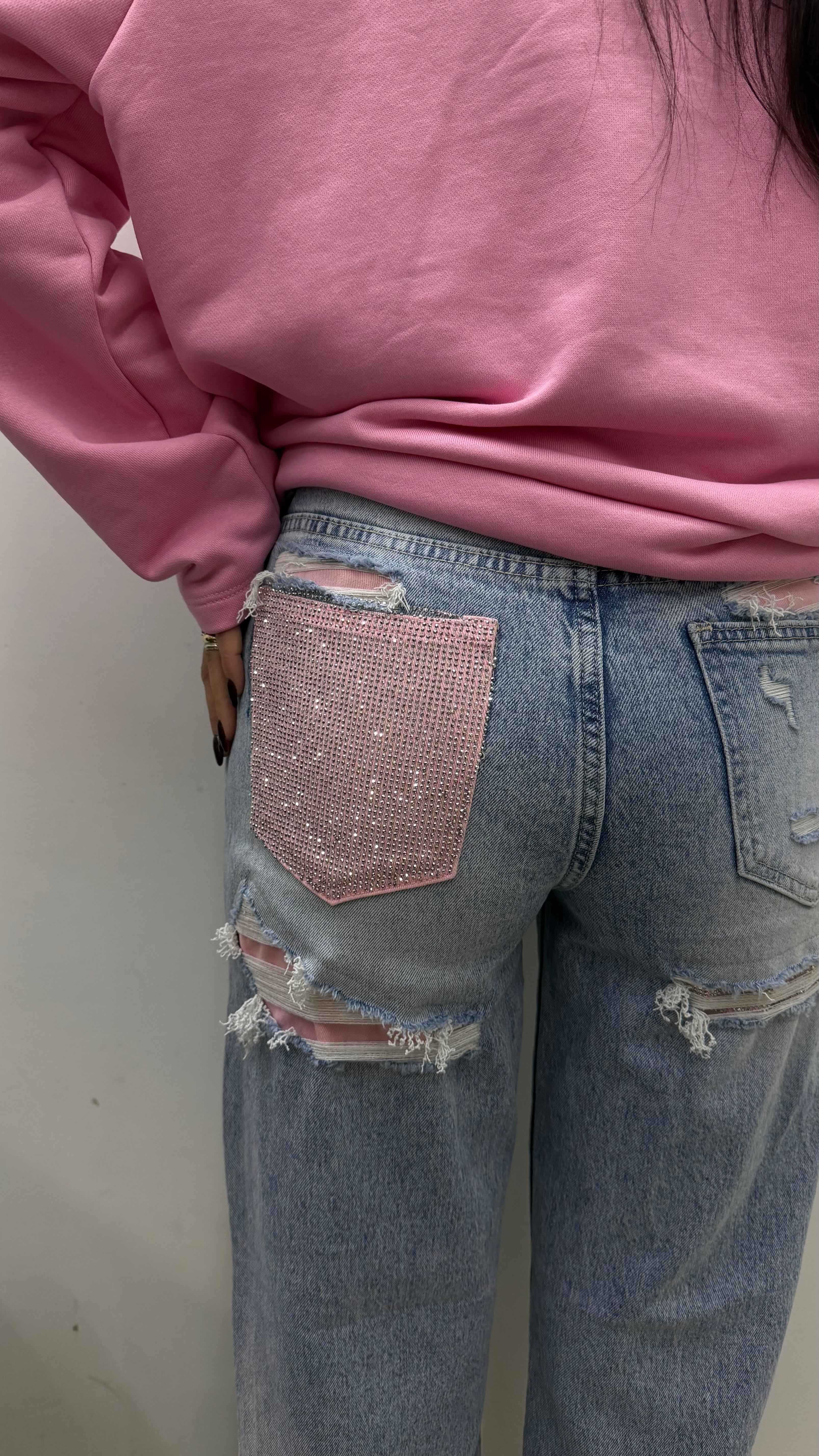 Denim pink