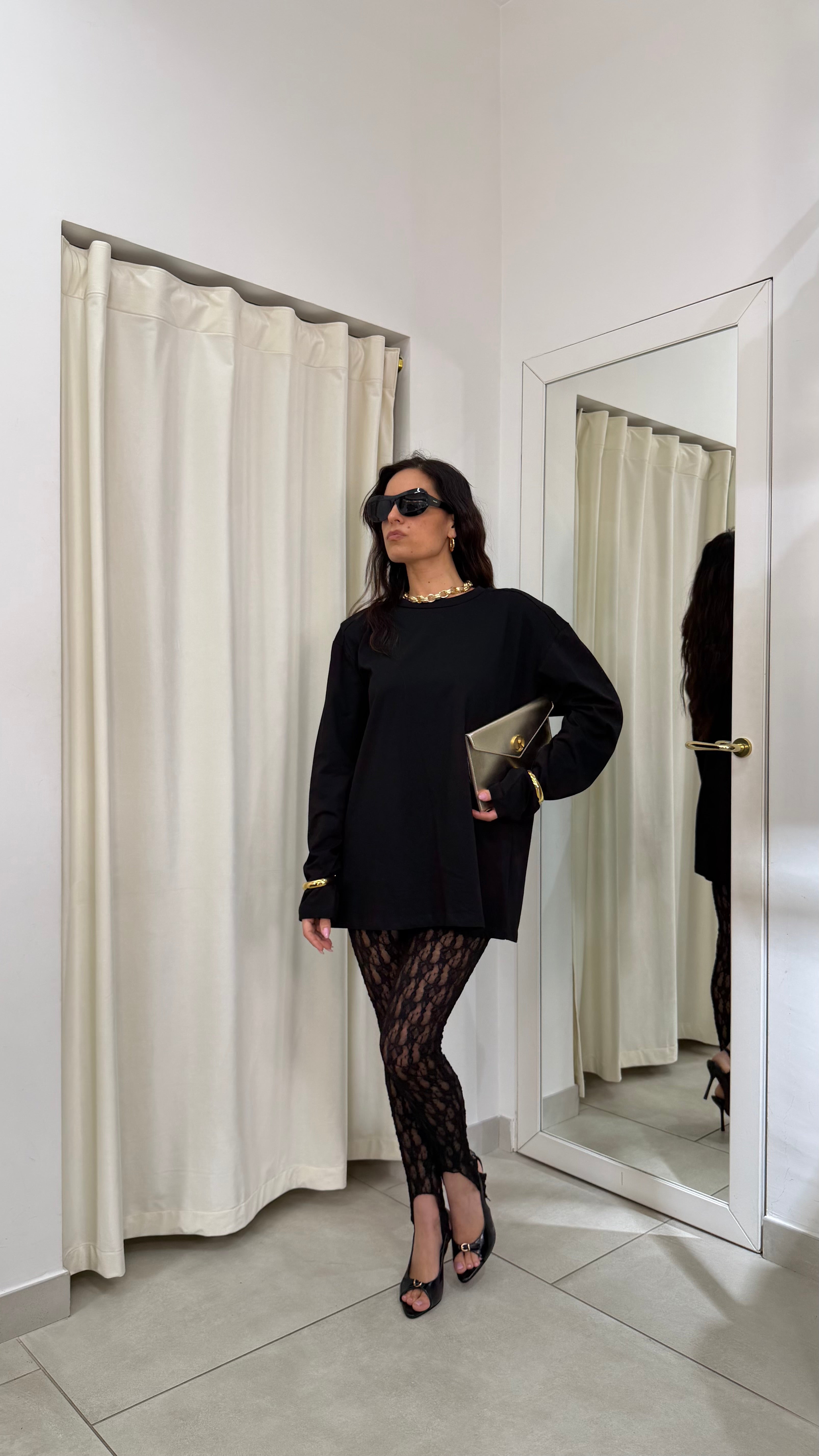 Leggins pizzo