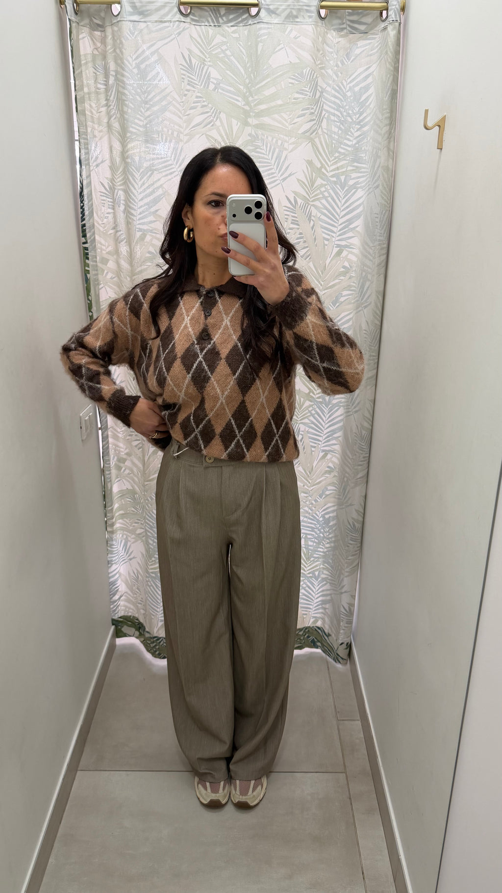 Pantalone palazzo basic