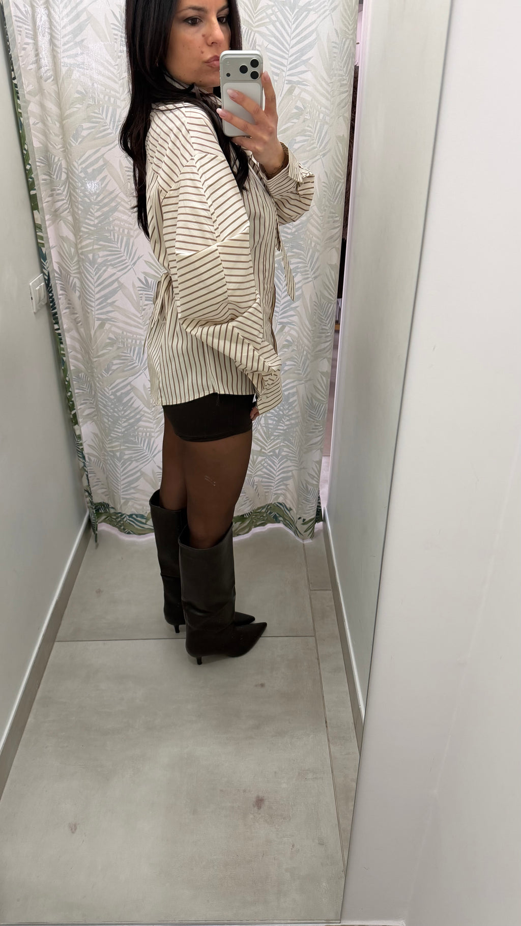 Camicia justwest cravatta