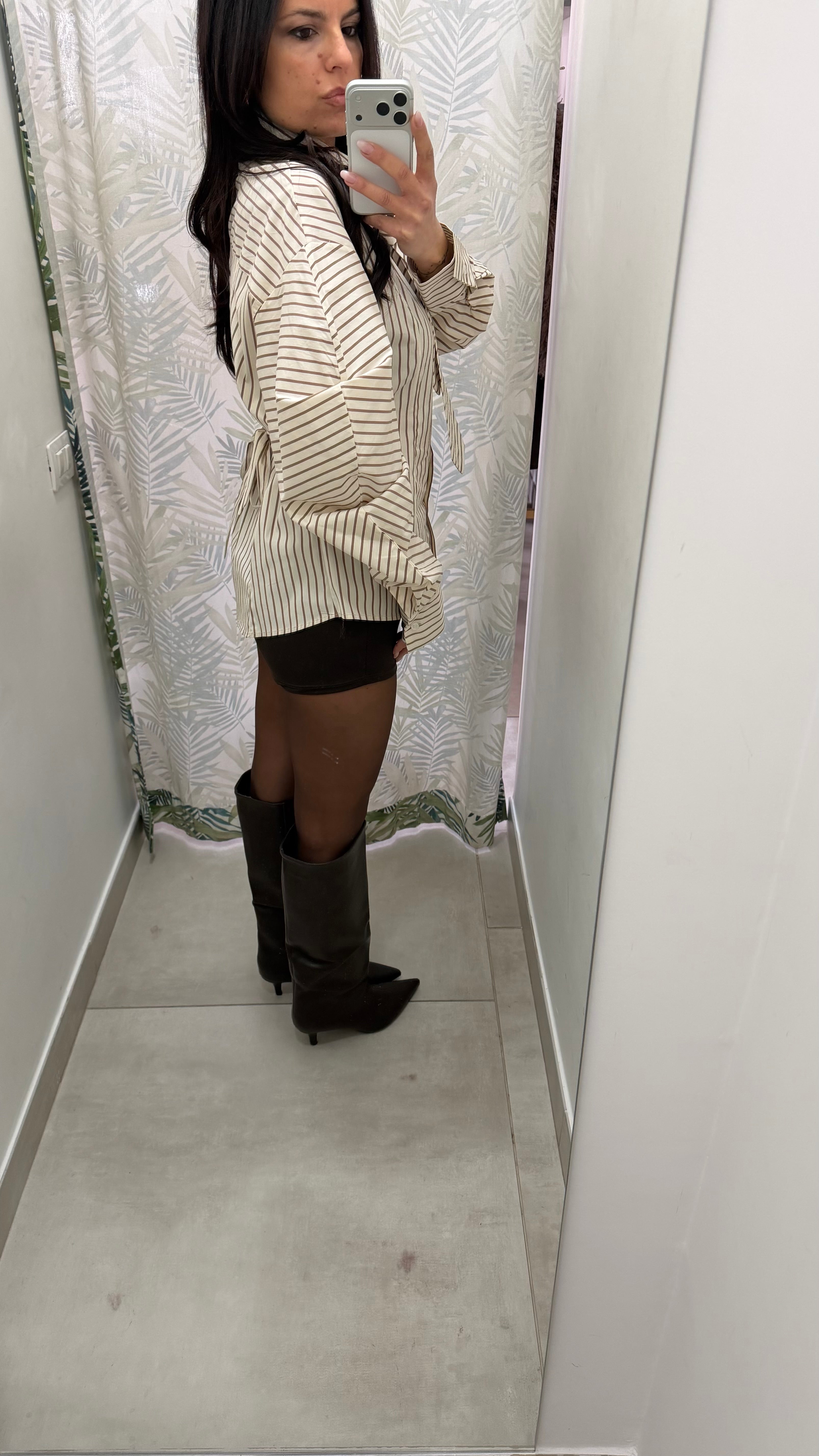 Camicia justwest cravatta