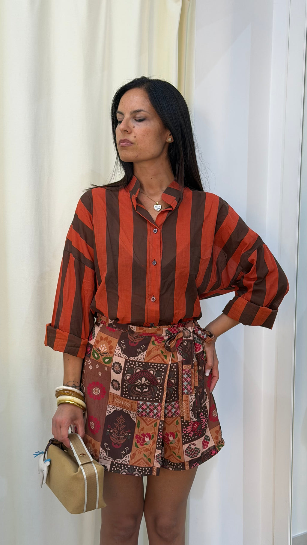 Pantagonna pareo marrone