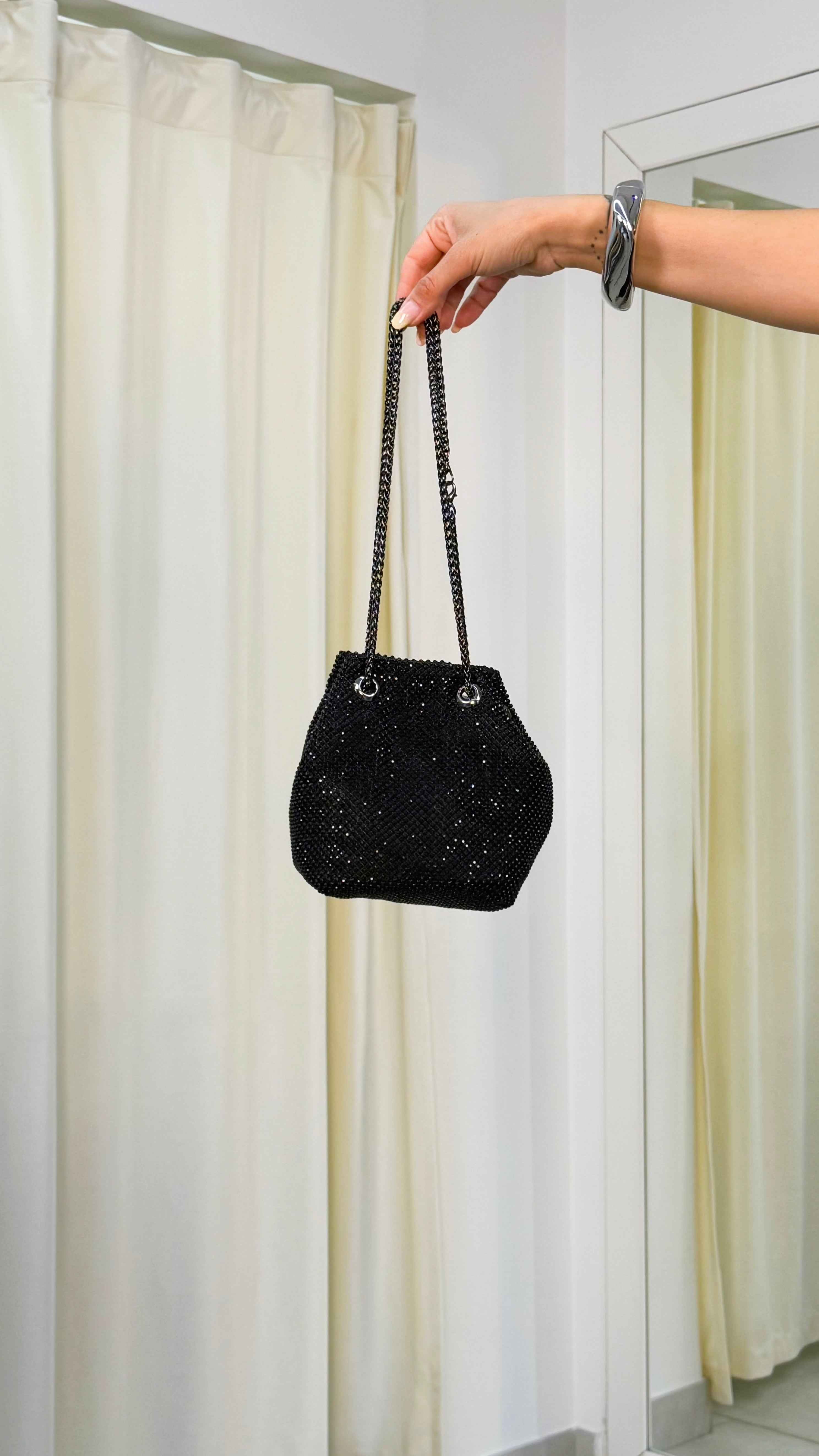 Mini bag Luxury shine black