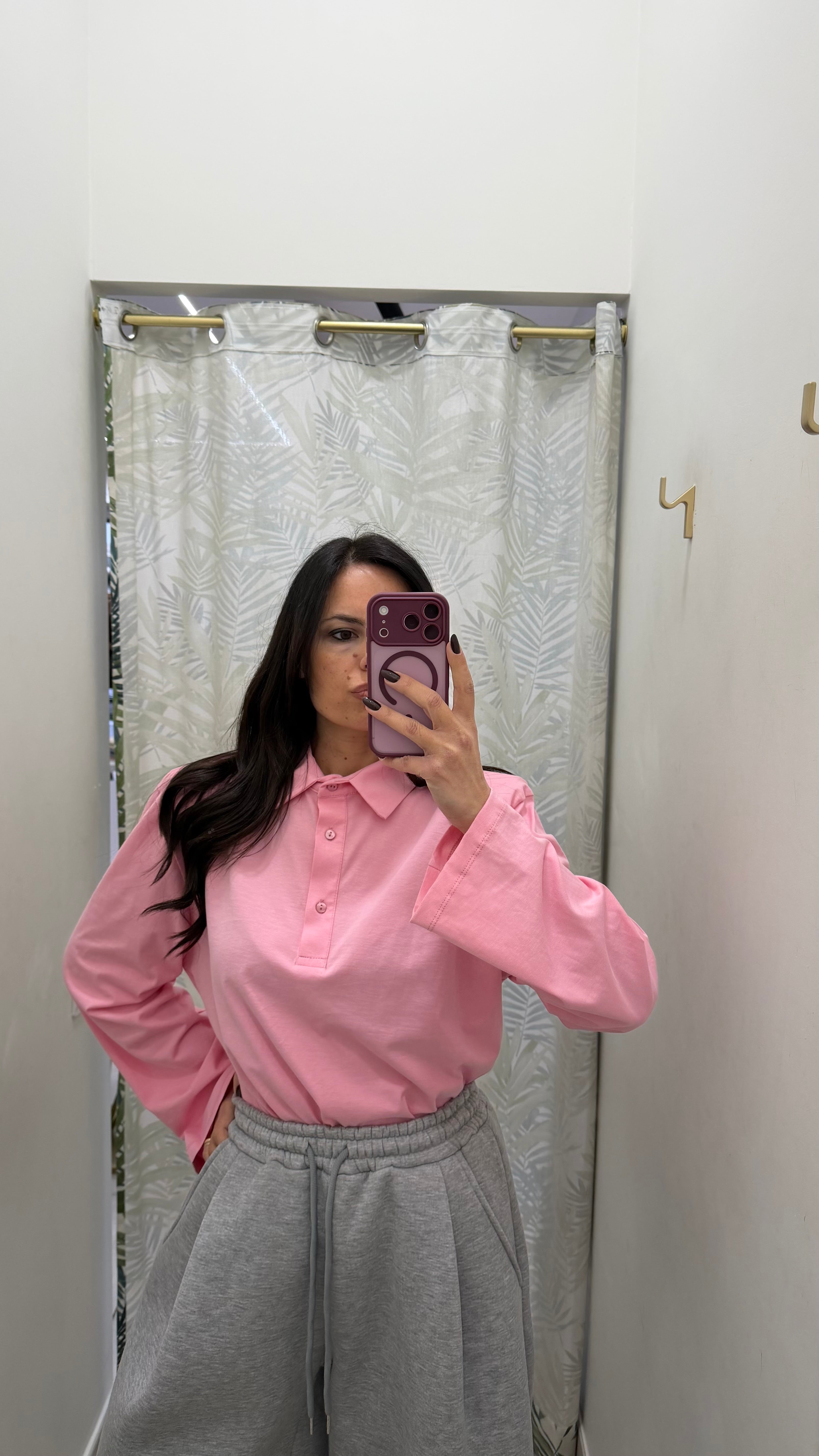 Polo justwest con spalline