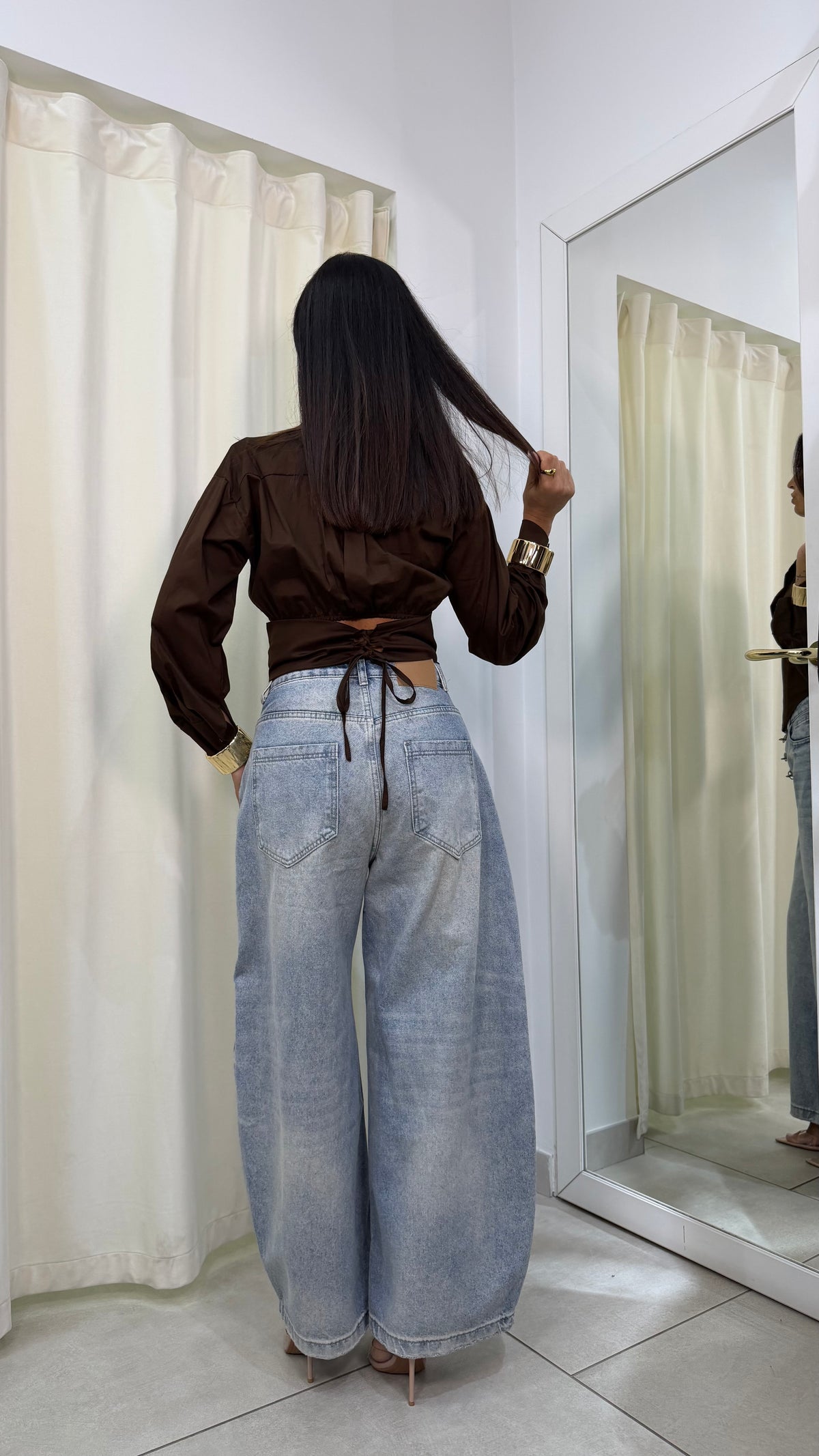 Denim Padlock