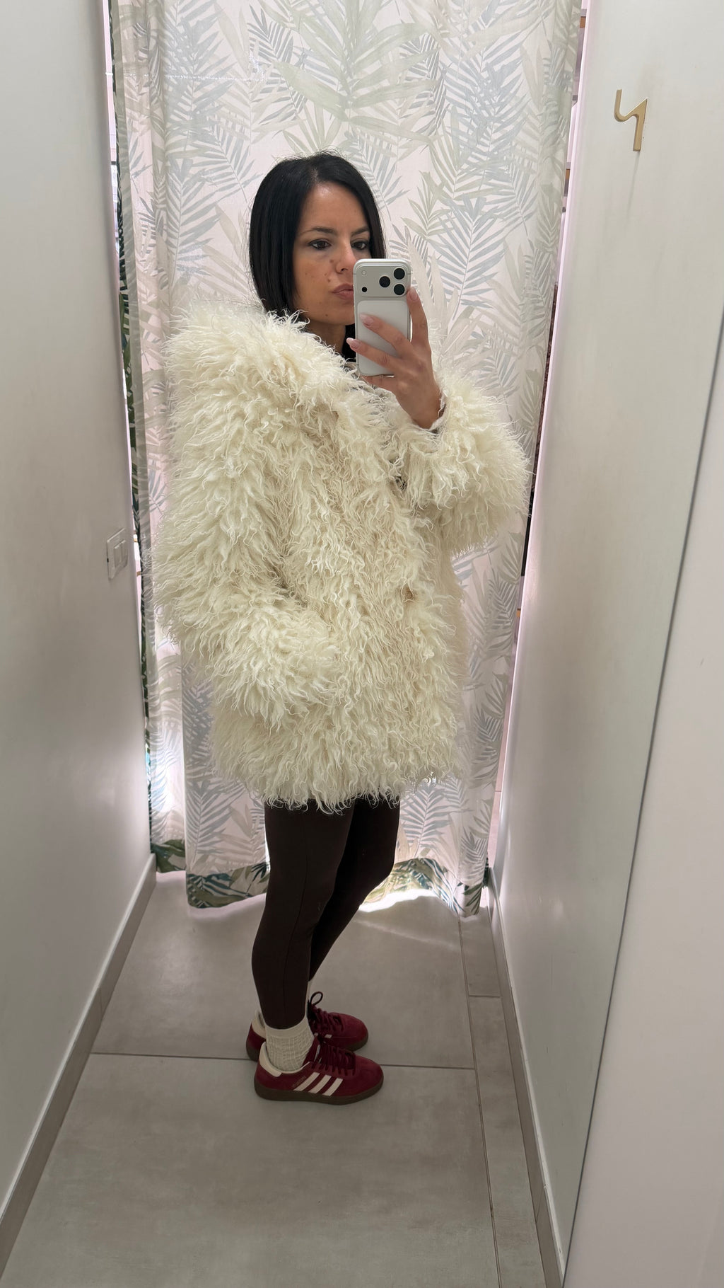 Ecofur teddy cappuccio