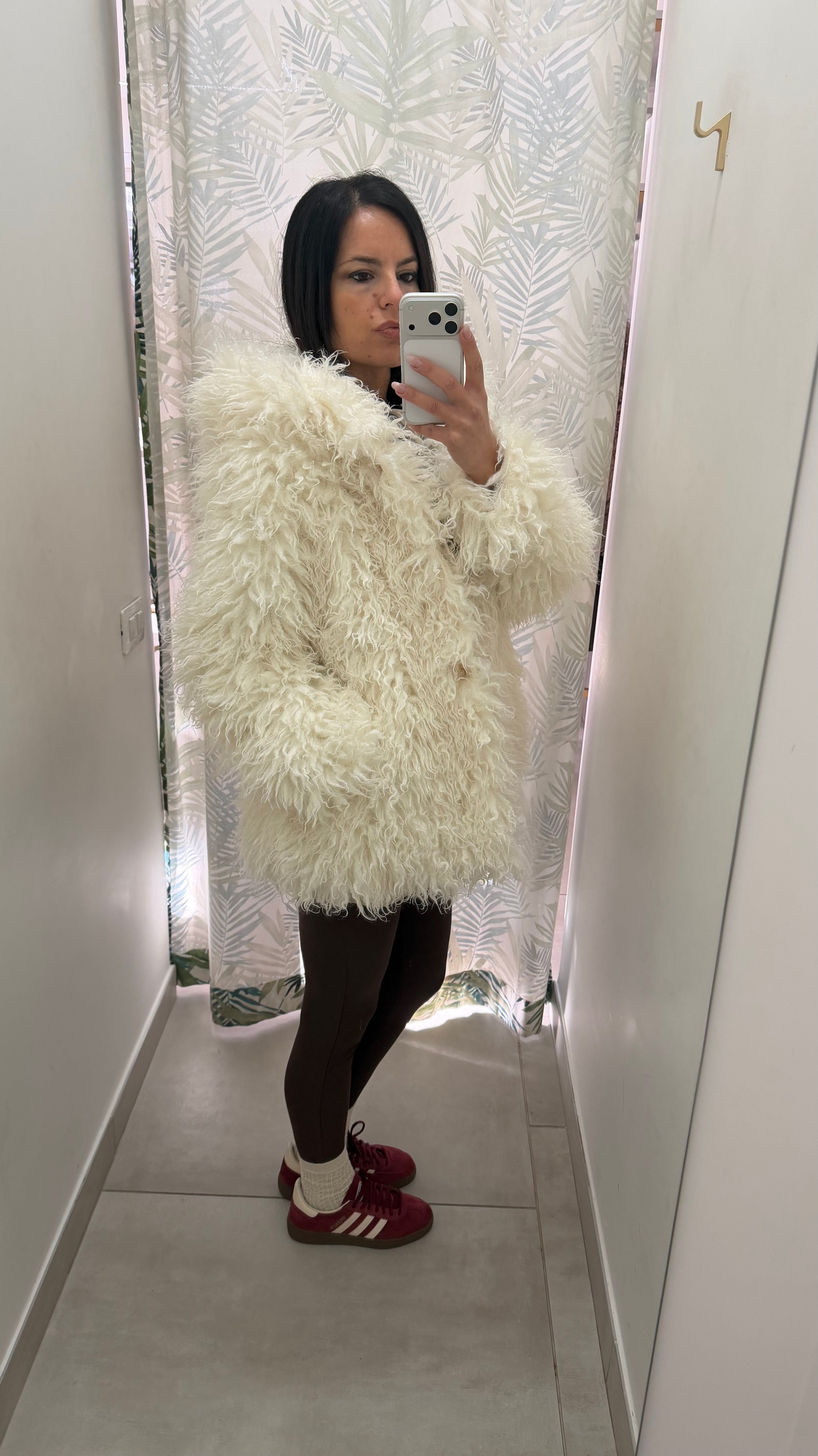 Ecofur teddy cappuccio