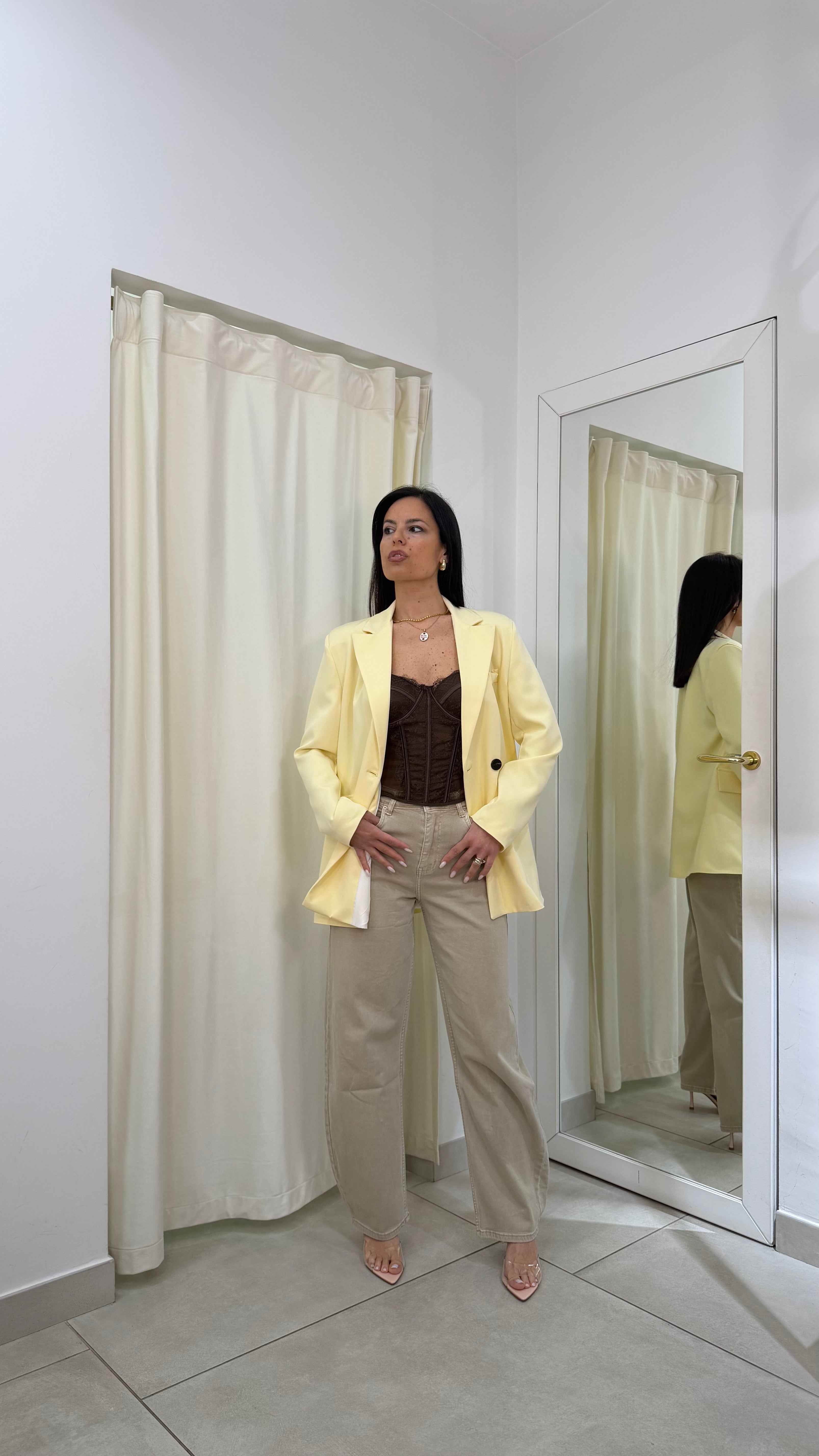 Giacca Justwest oversize