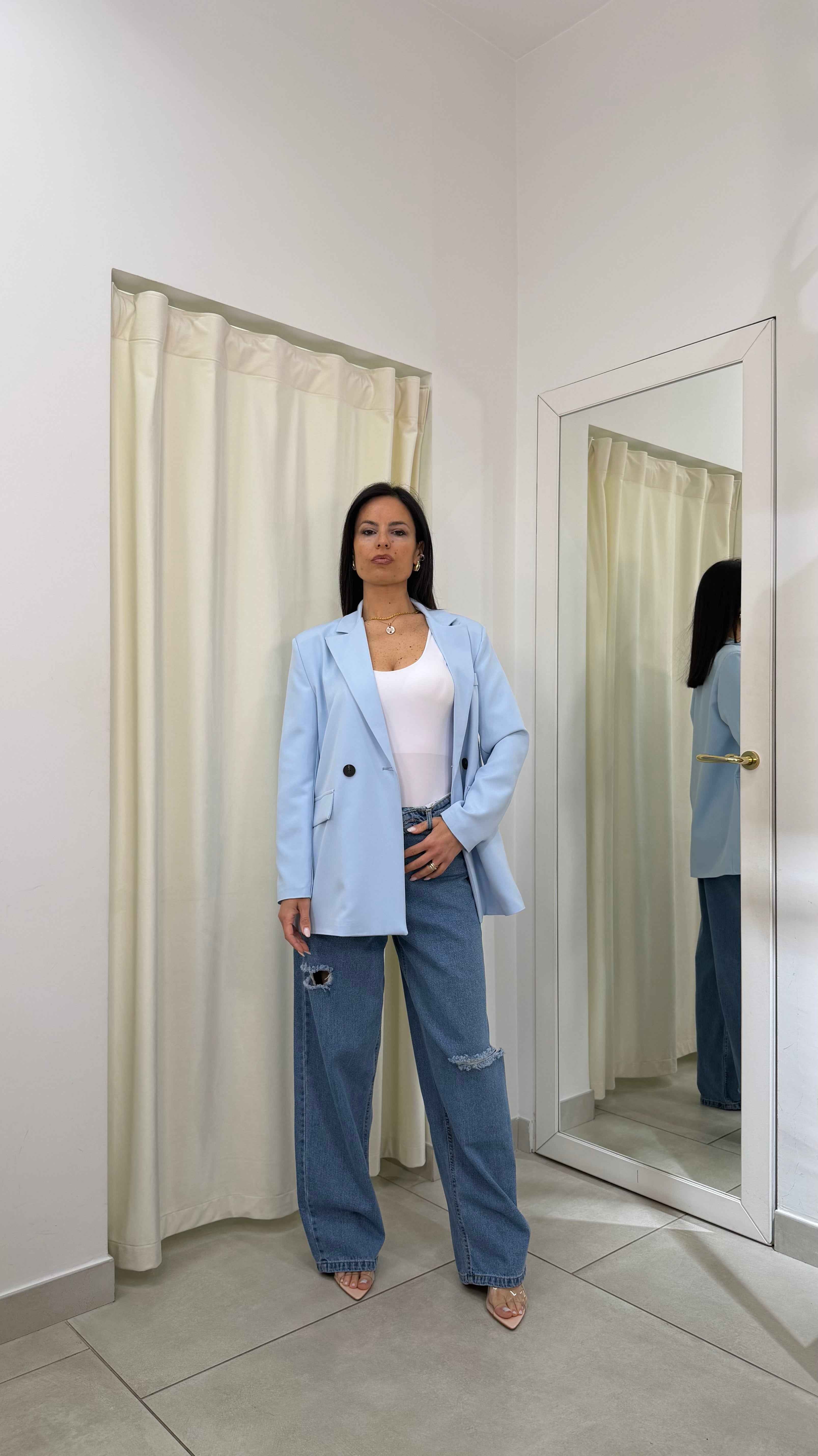 Giacca Justwest oversize