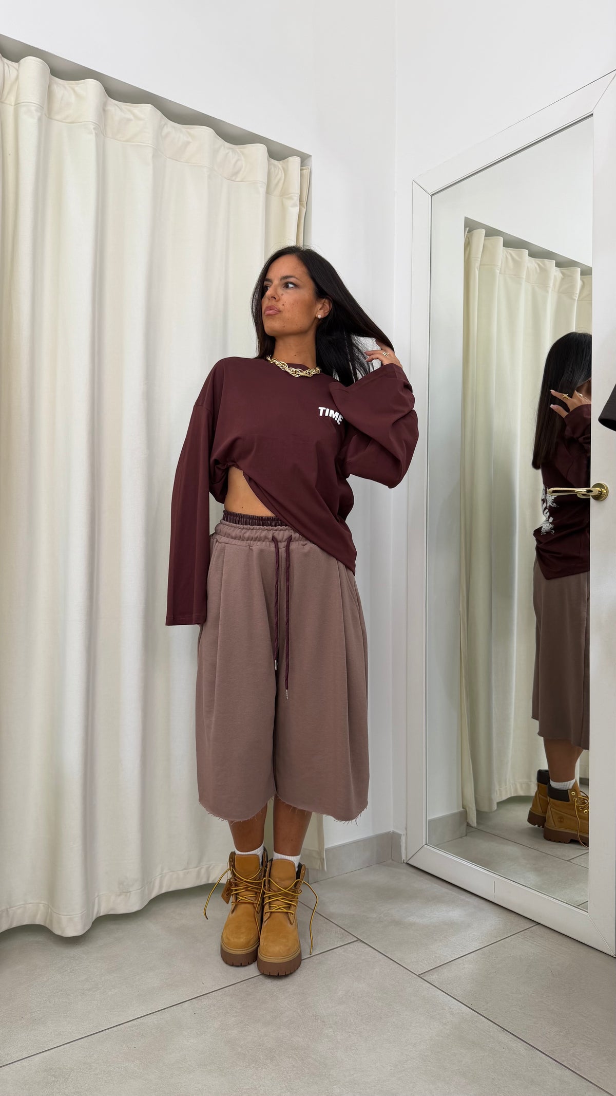 Maxi maglia Time