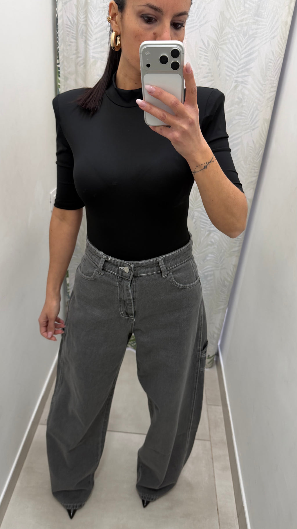 Denim carpenter grigio