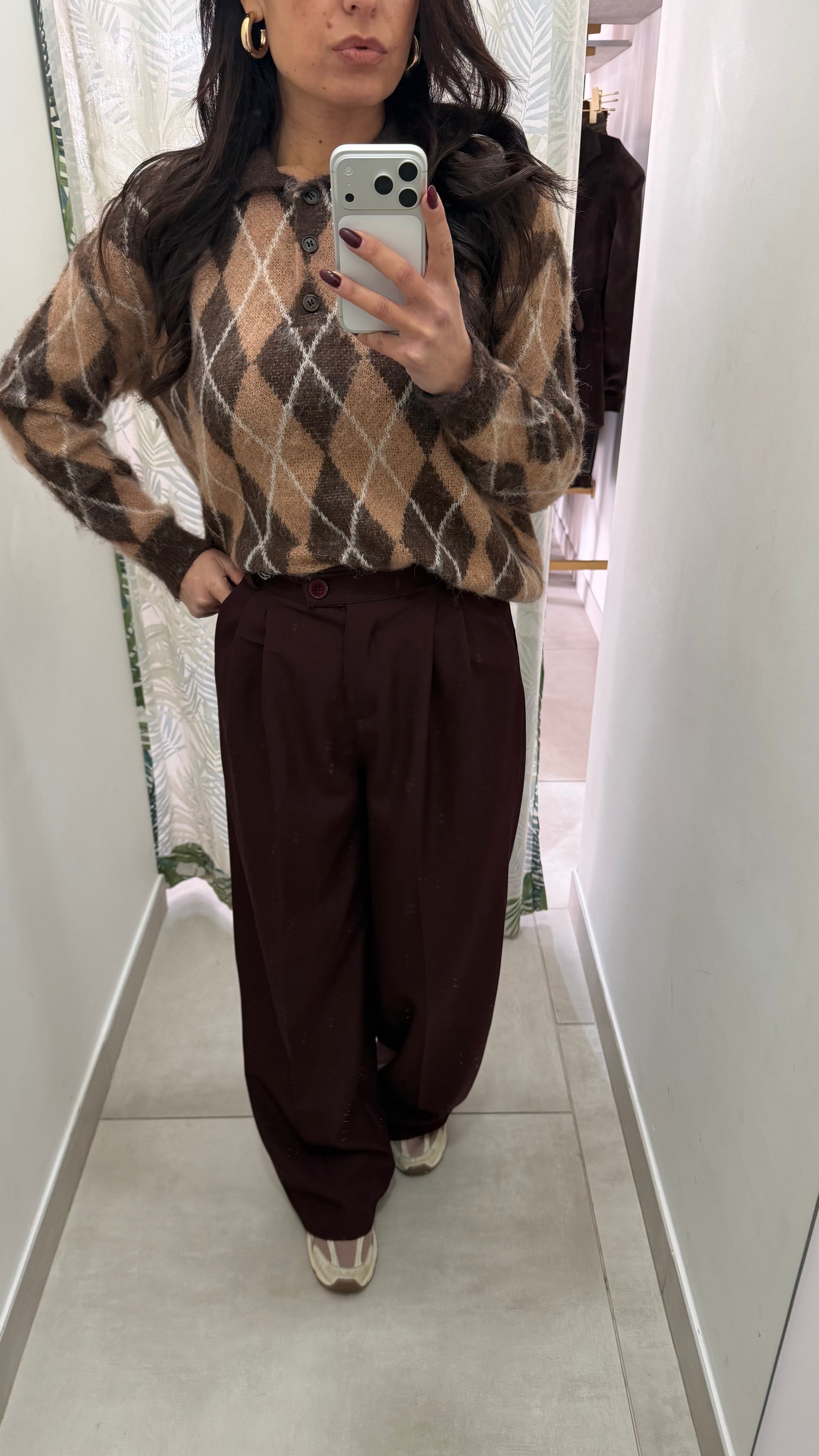 Pantalone palazzo basic