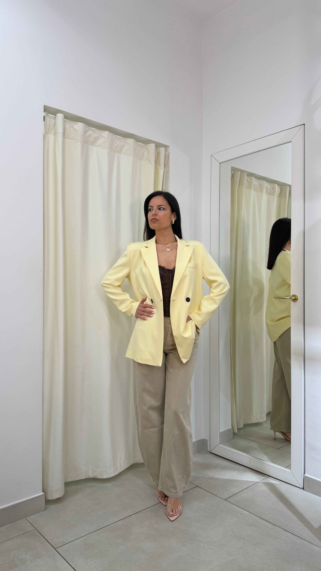 Giacca Justwest oversize