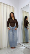 Denim Padlock