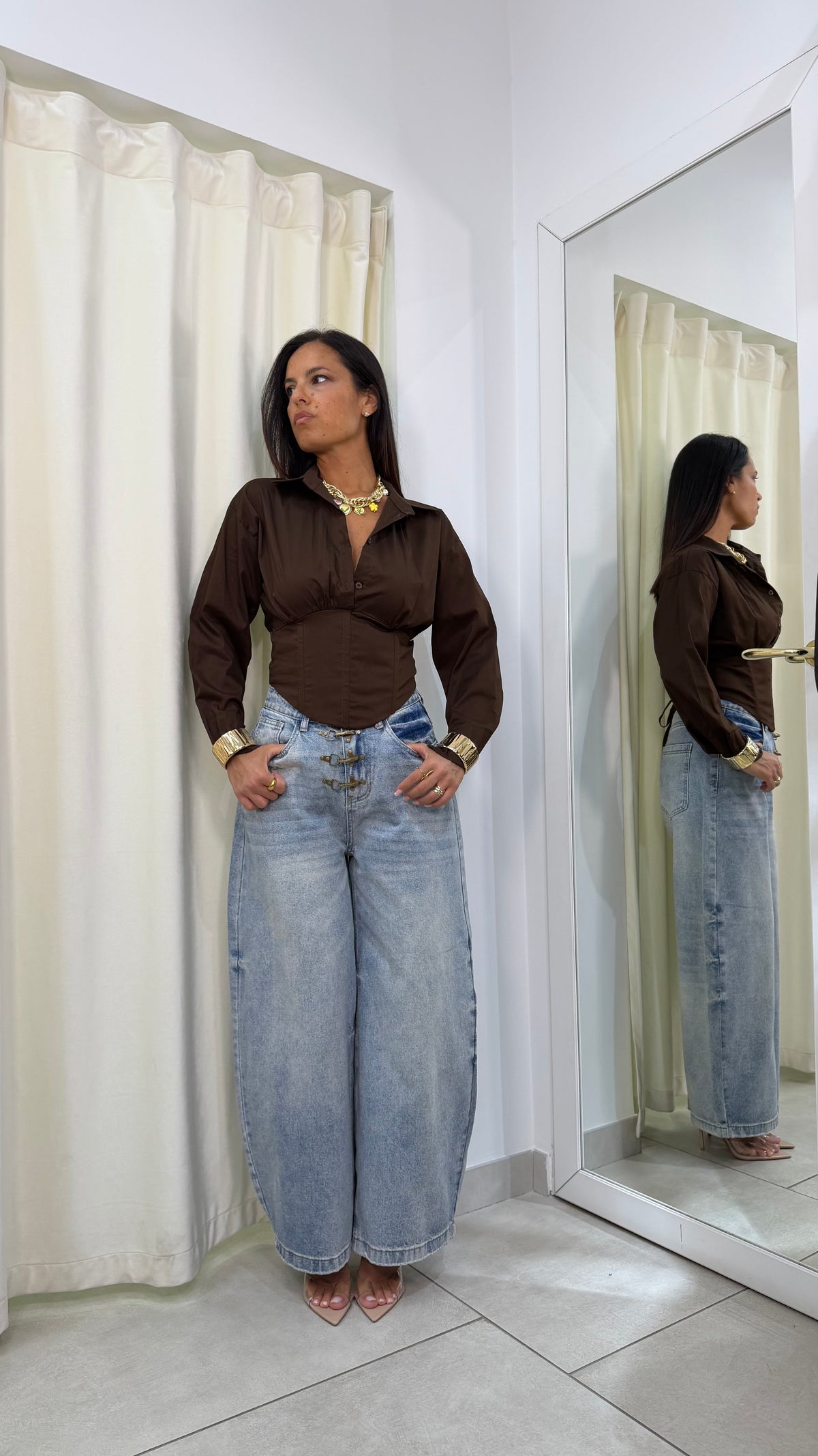 Denim Padlock