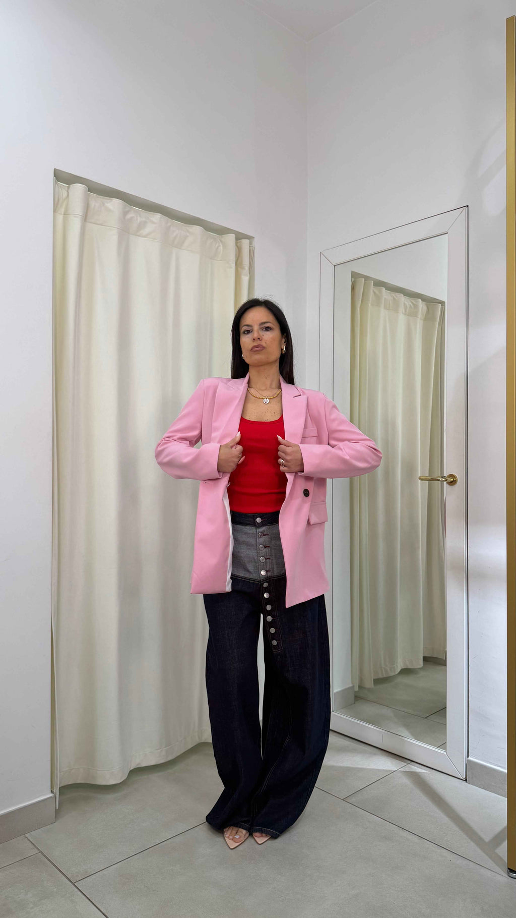 Giacca Justwest oversize