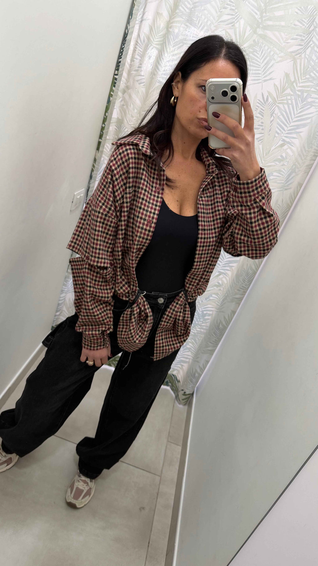 Camicia quadri crazy