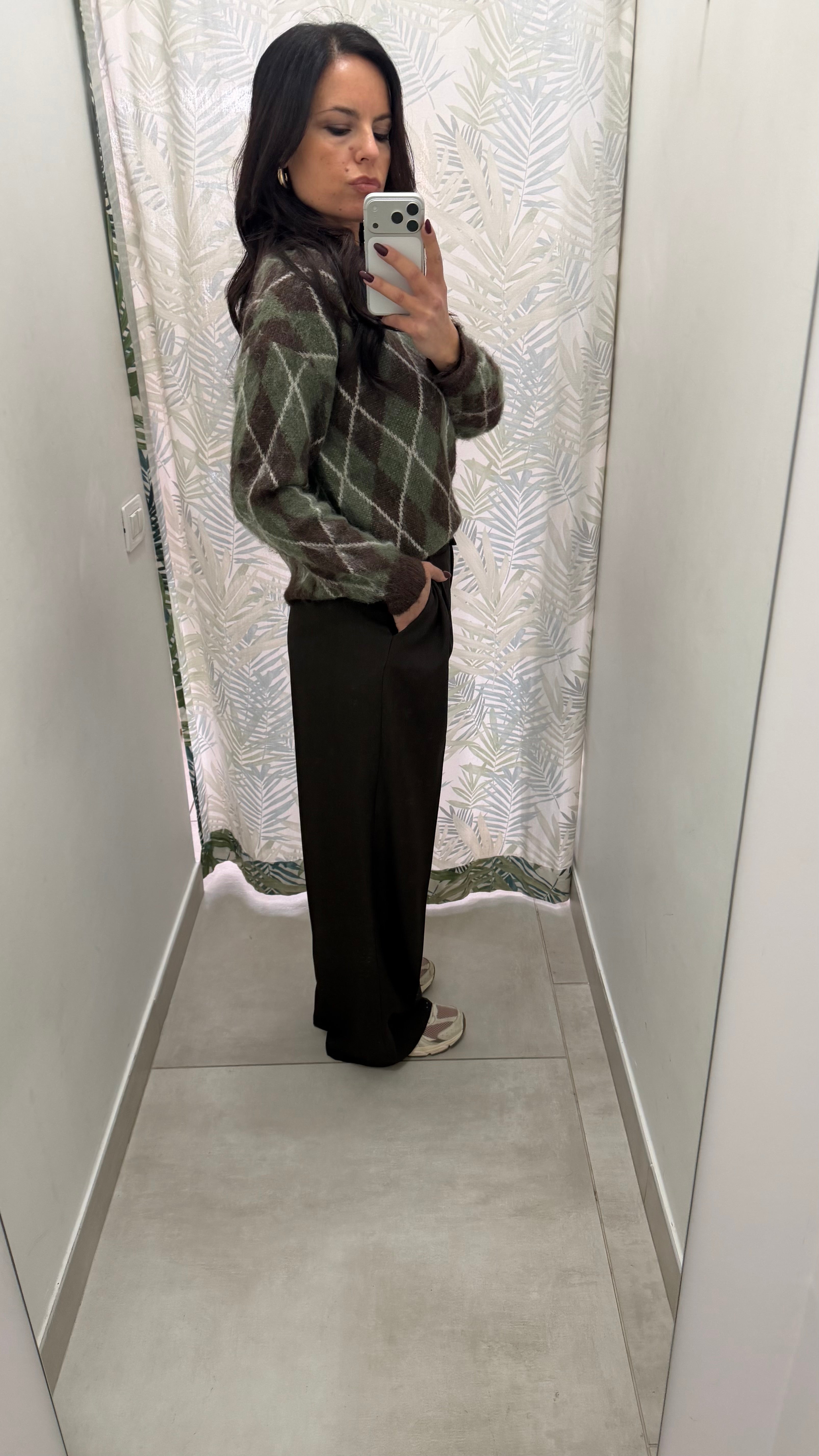 Pantalone palazzo basic