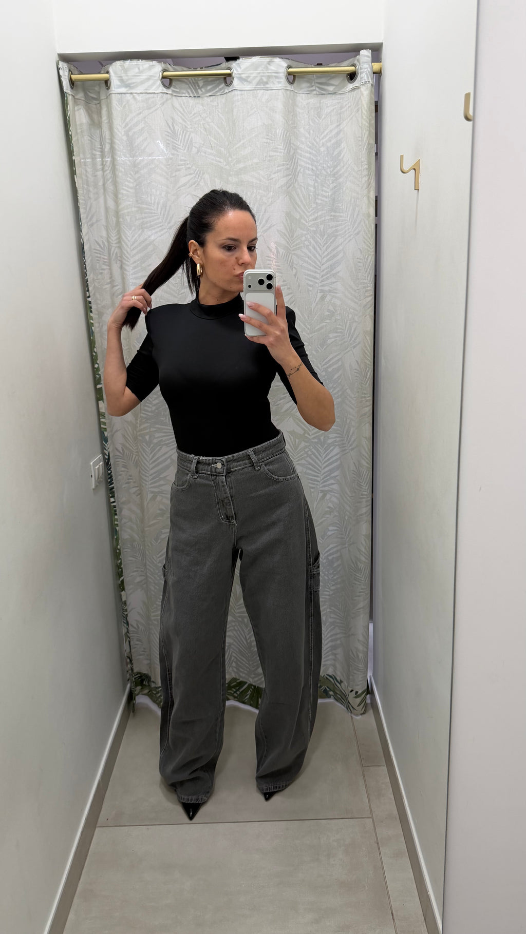 Denim carpenter grigio