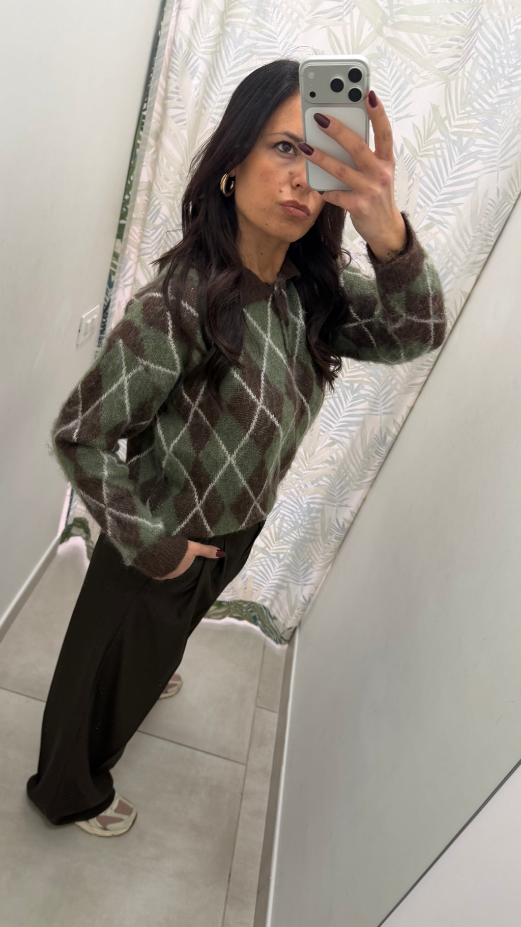 Pantalone palazzo basic