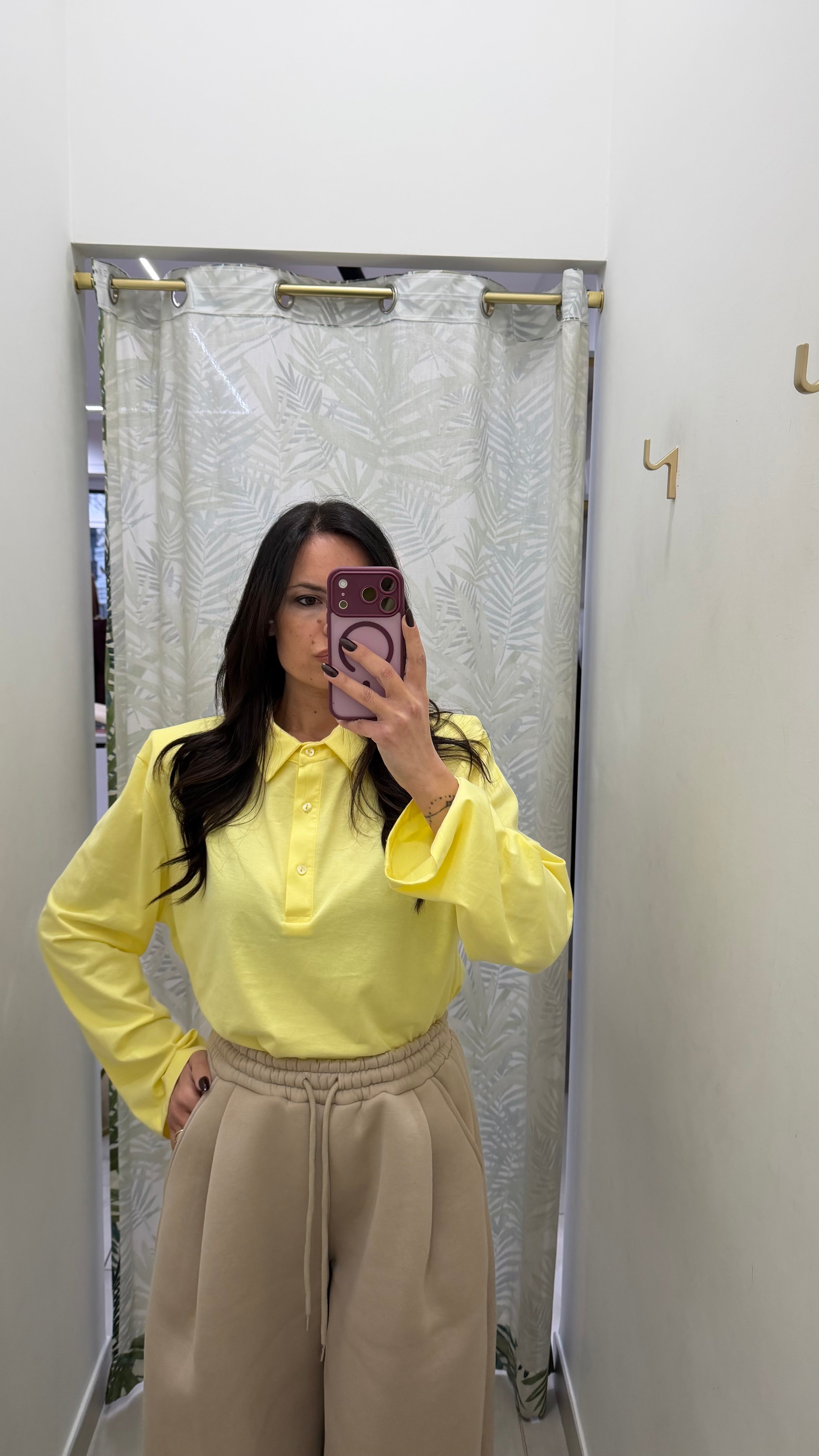 Polo justwest con spalline