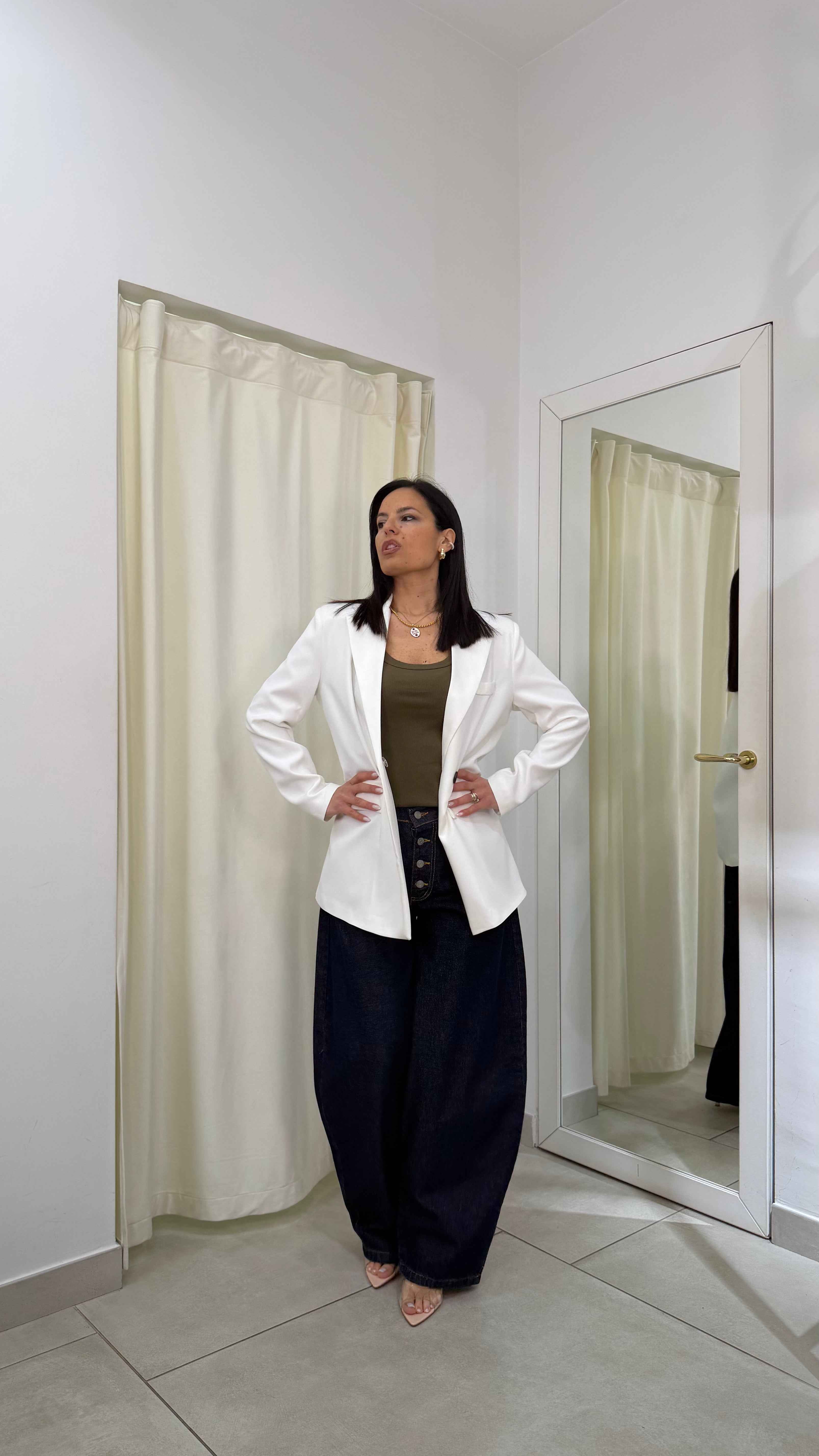 Giacca Justwest oversize