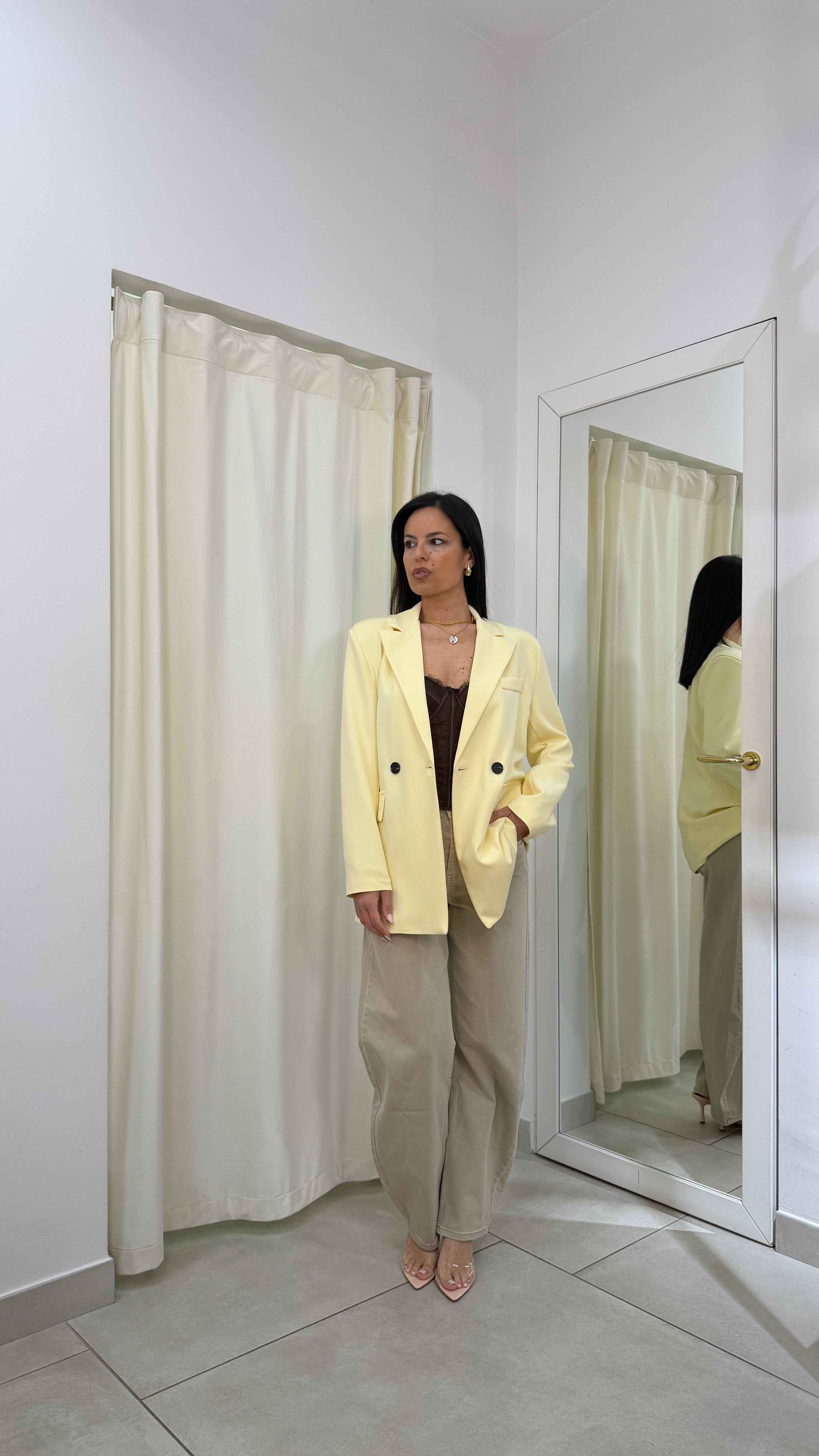Giacca Justwest oversize