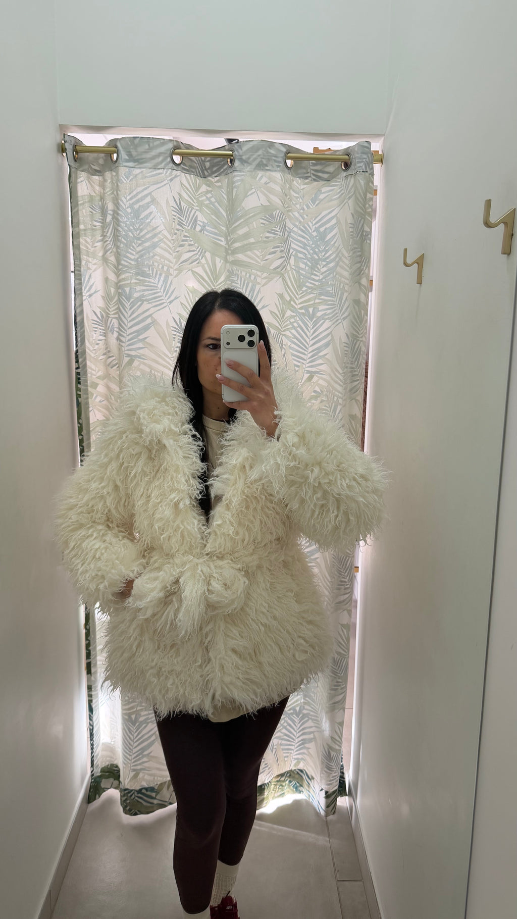 Ecofur teddy cappuccio