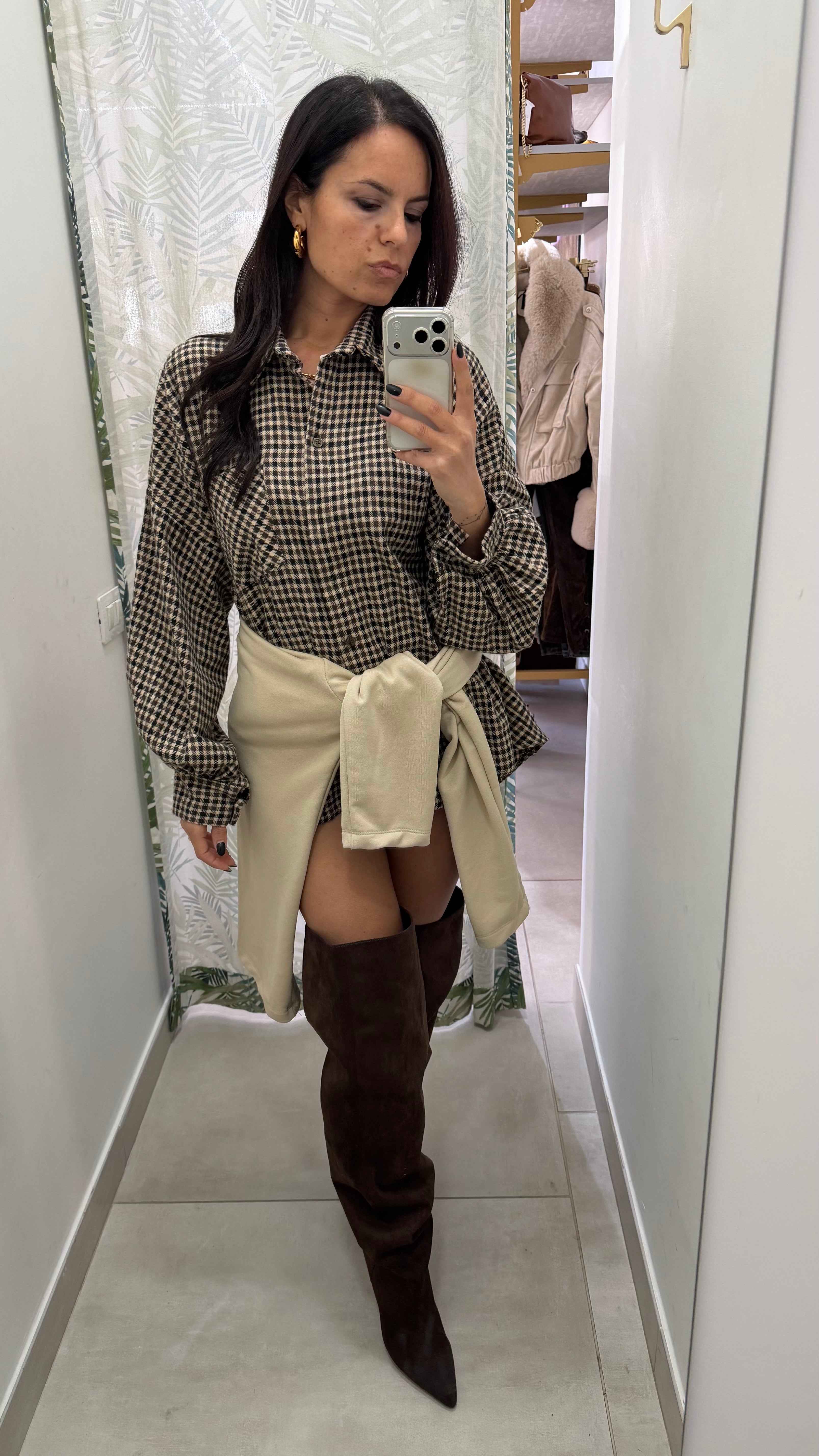 Felpone justwest con spallina