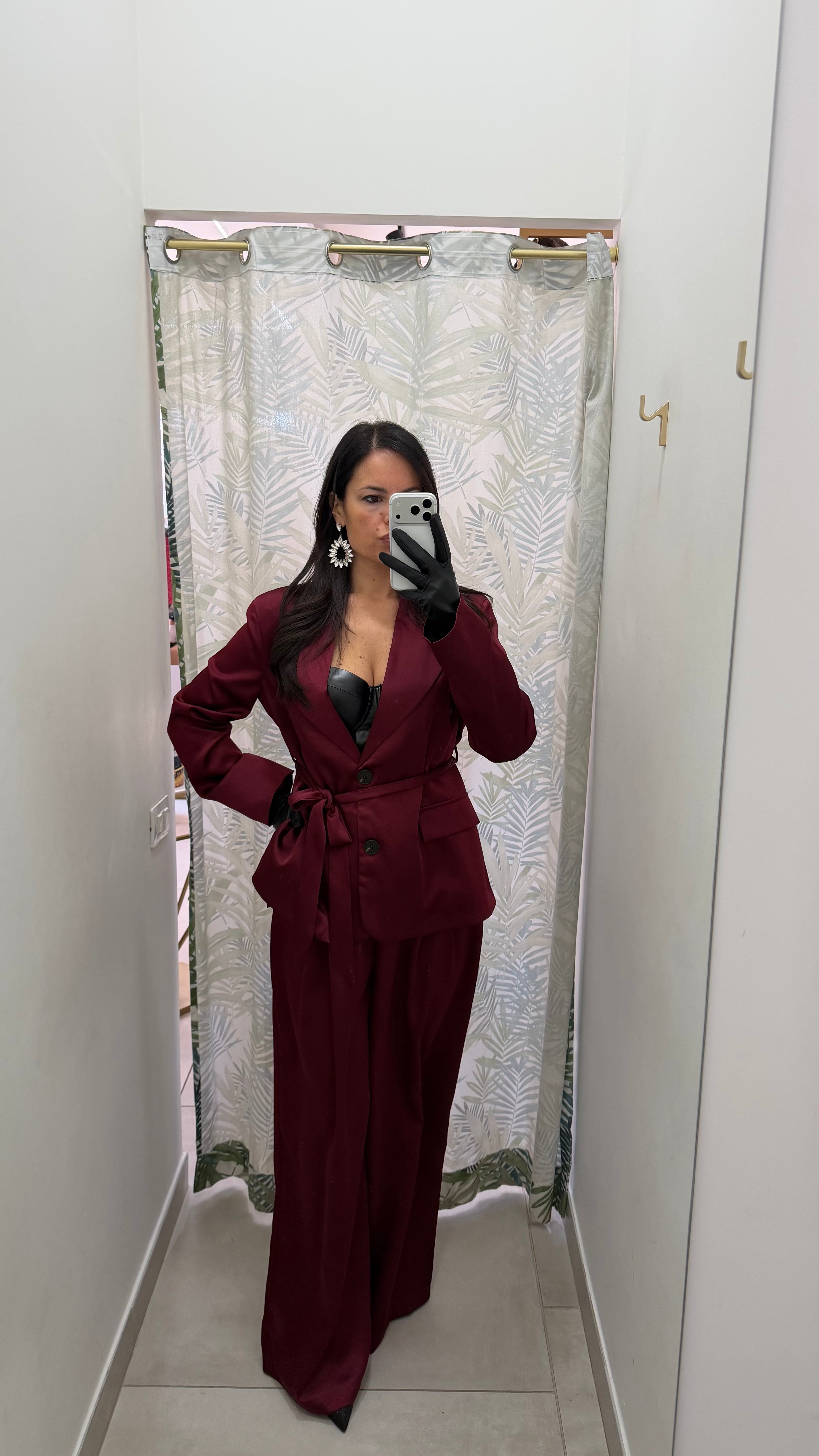 Tailleur Justwest raso