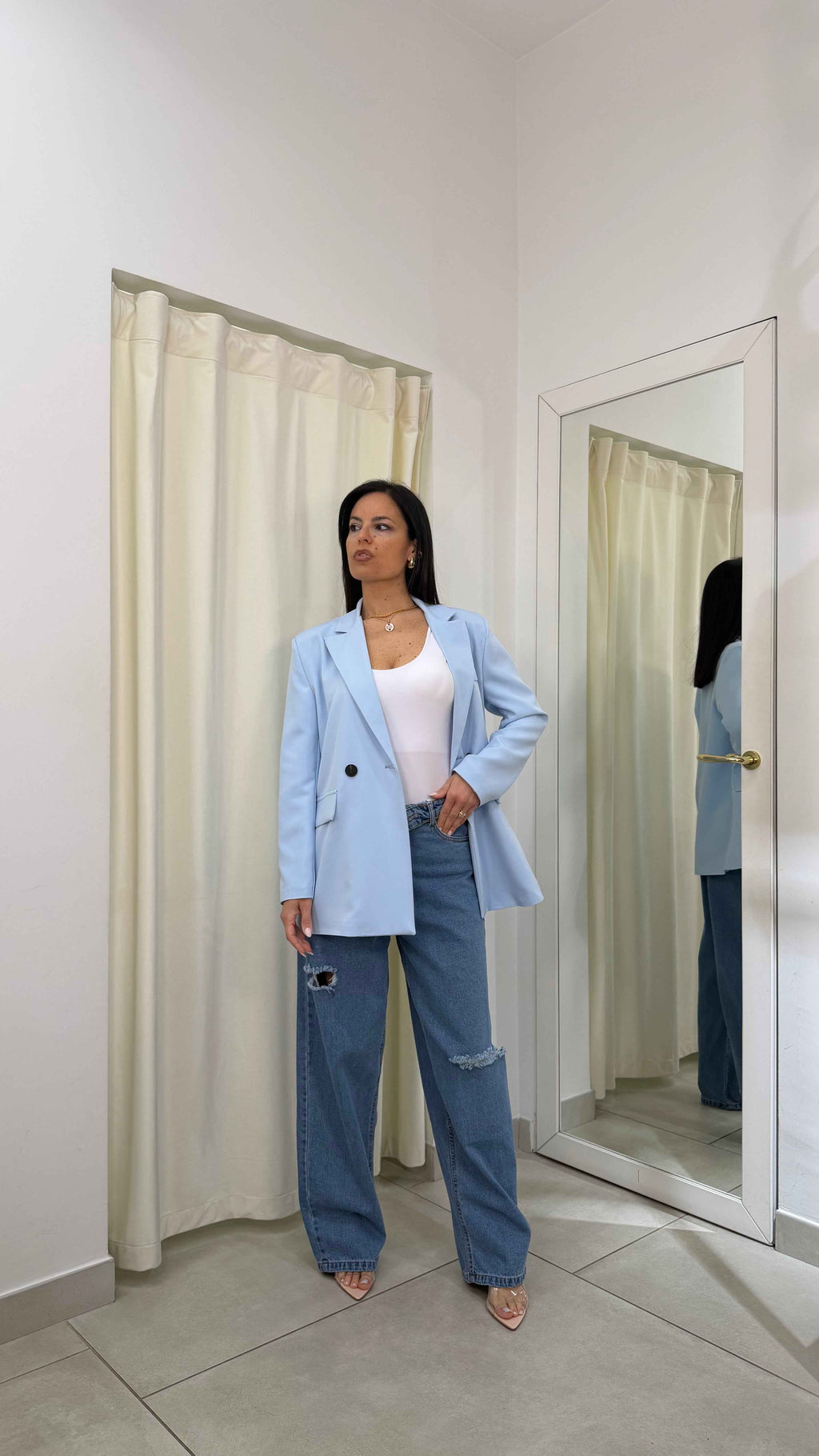Giacca Justwest oversize