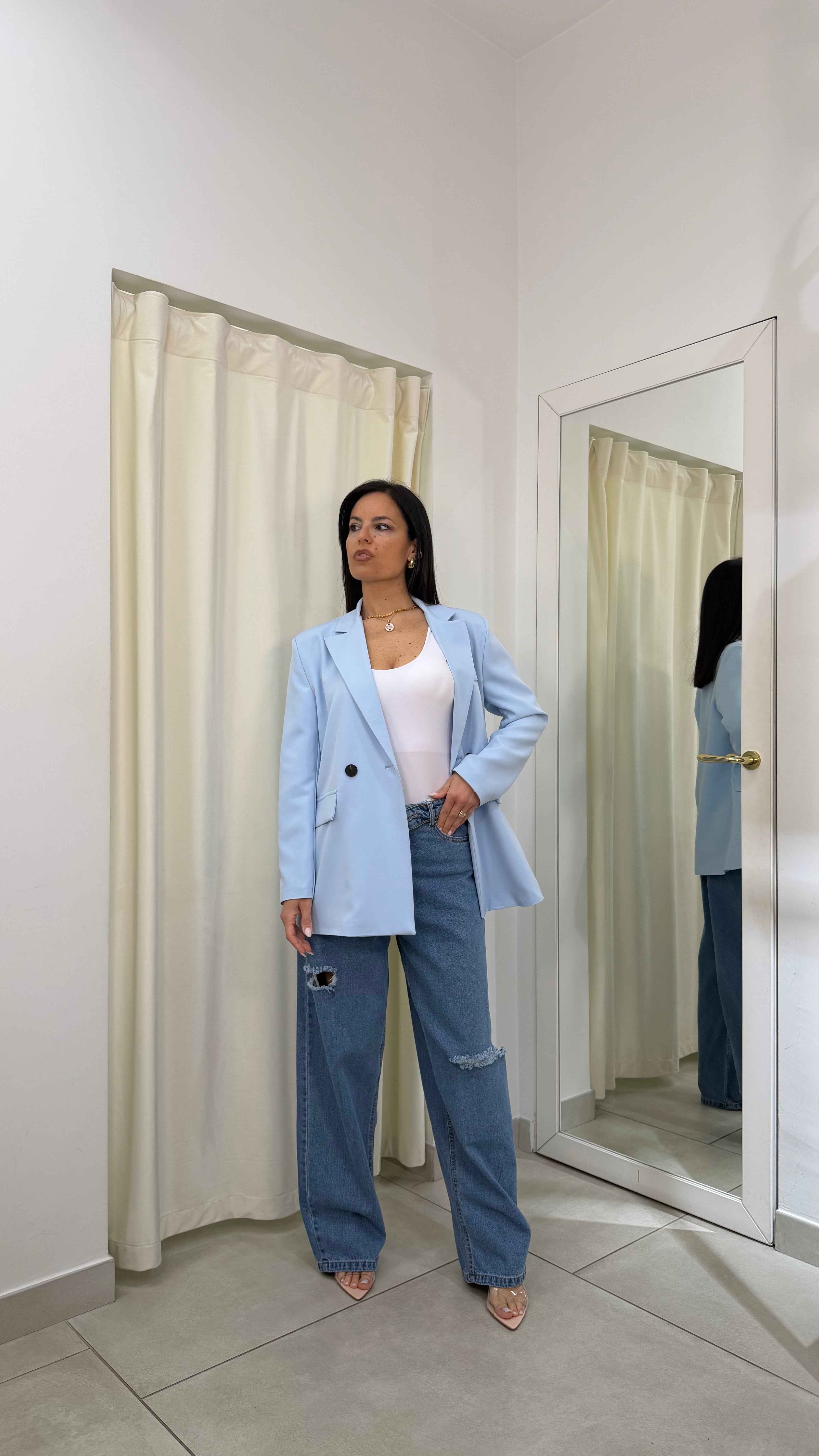 Giacca Justwest oversize