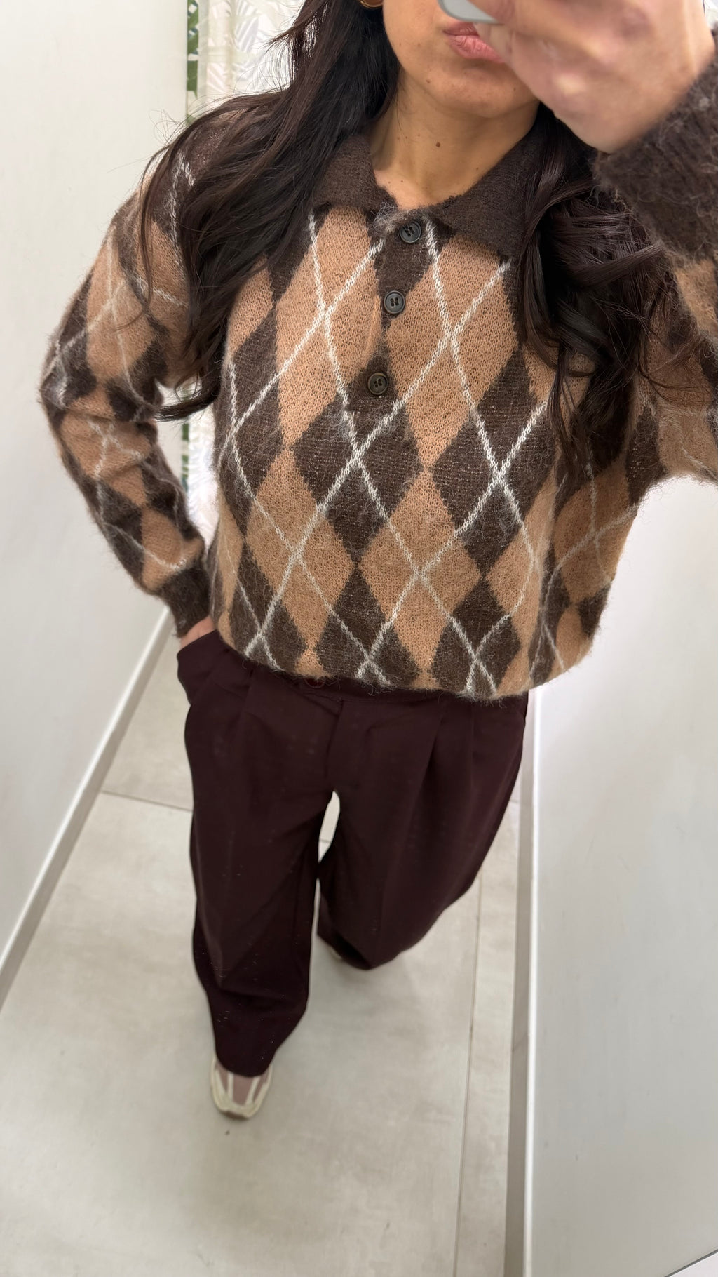 Pantalone palazzo basic