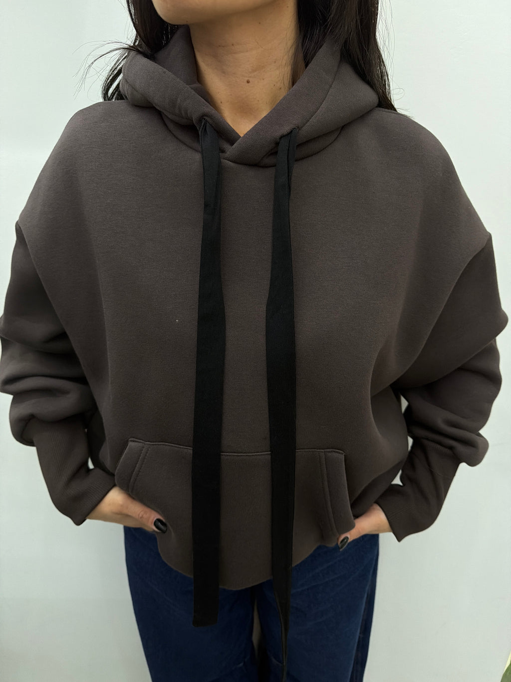 Felpa lacci justwest