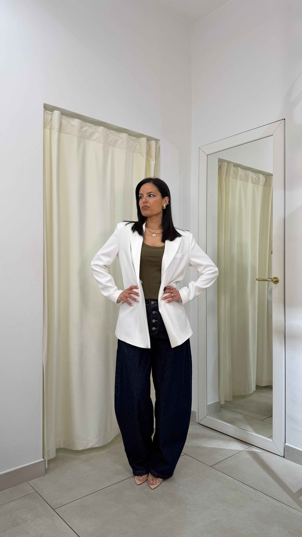 Giacca Justwest oversize