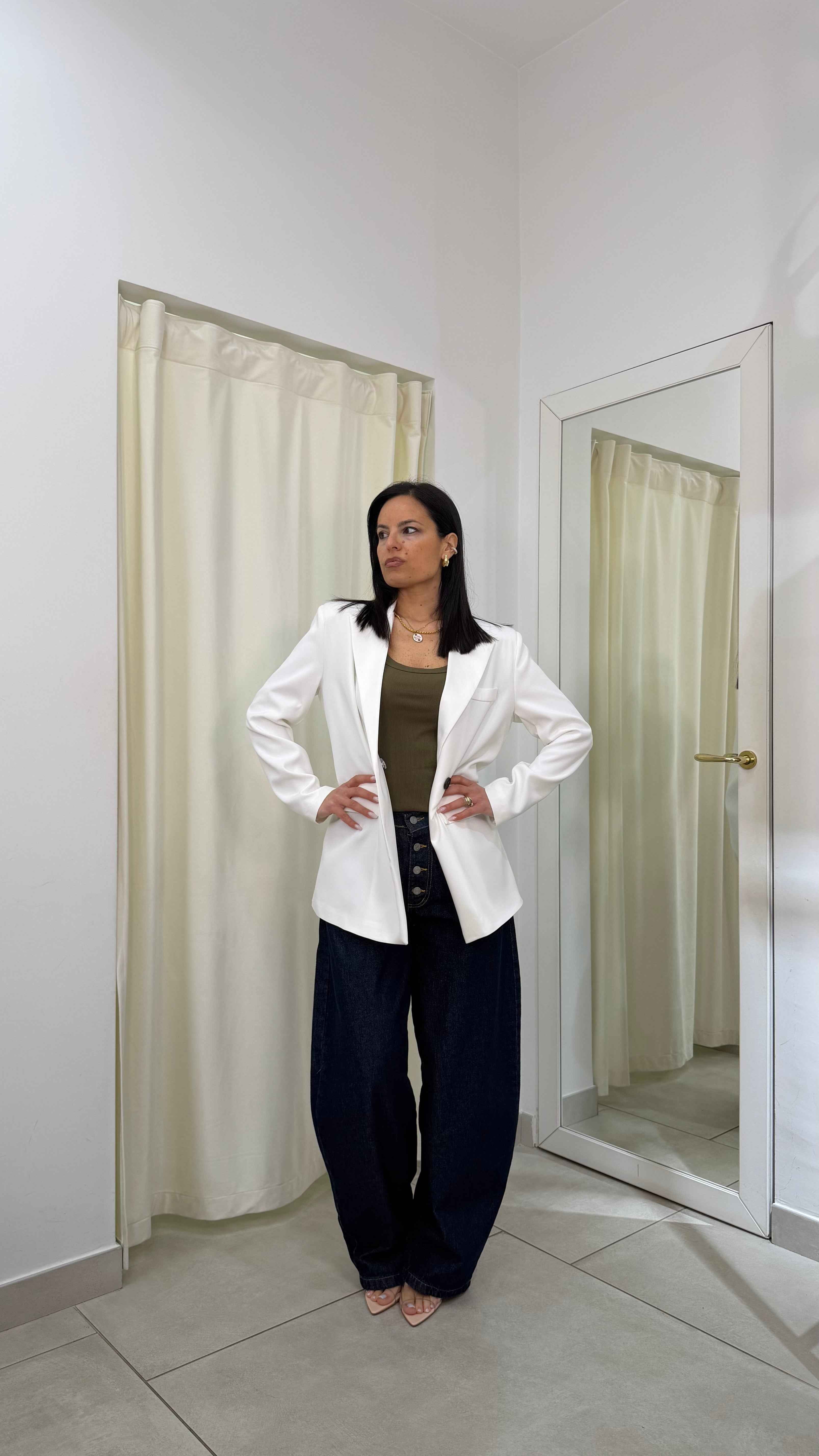 Giacca Justwest oversize