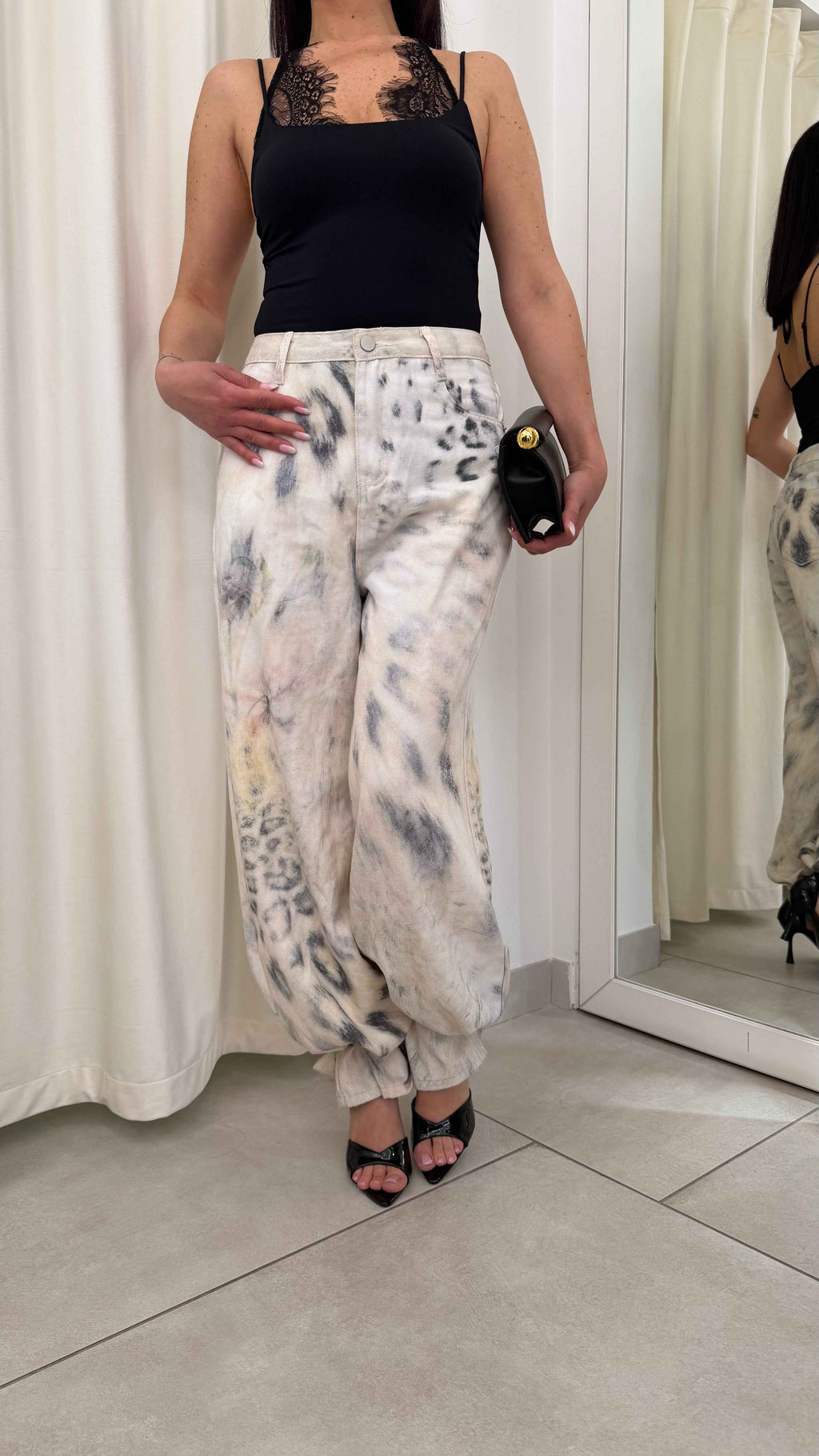 Denim Leopardskin