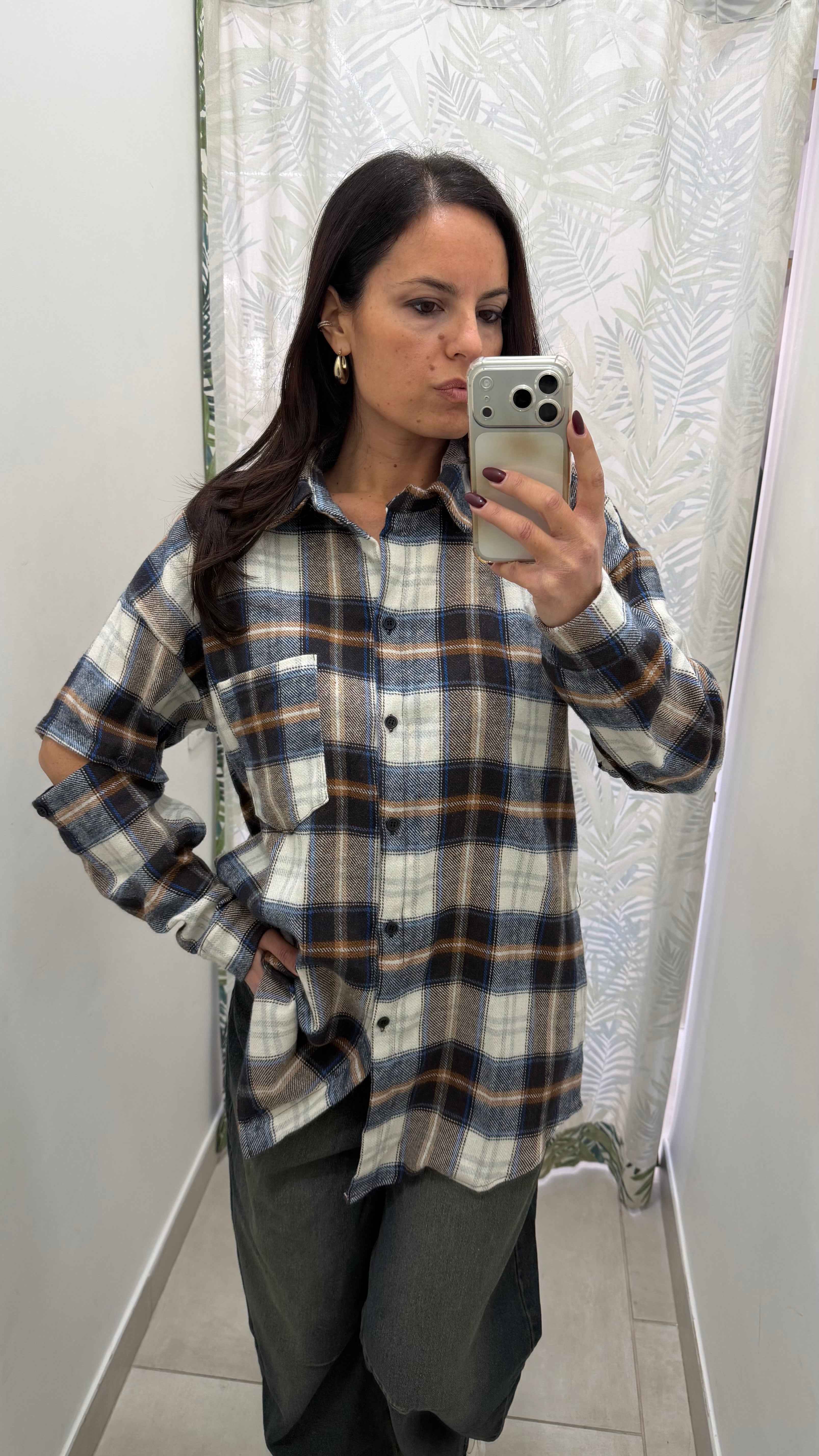 Camicia quadri crazy