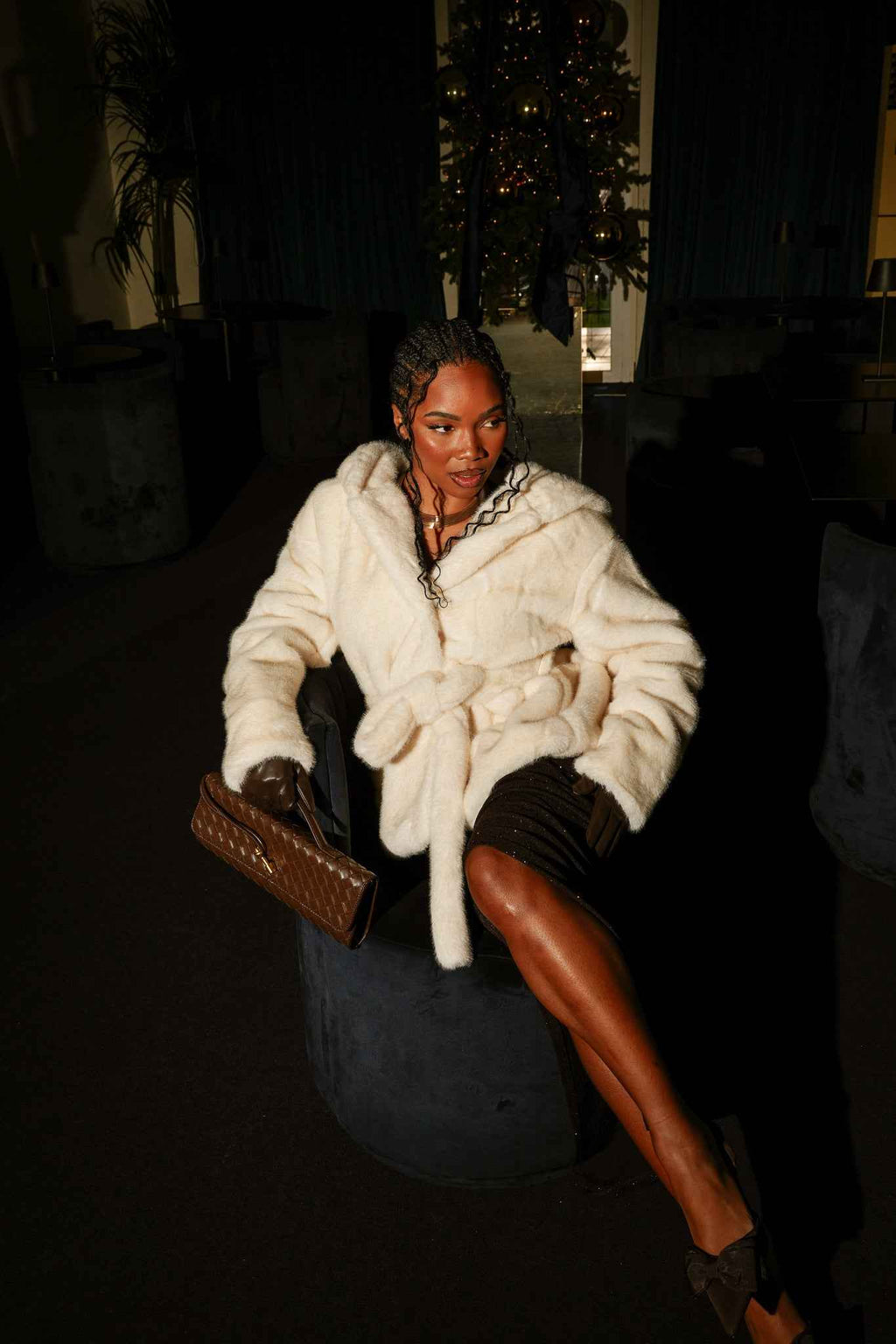 Ecofur visone bianco