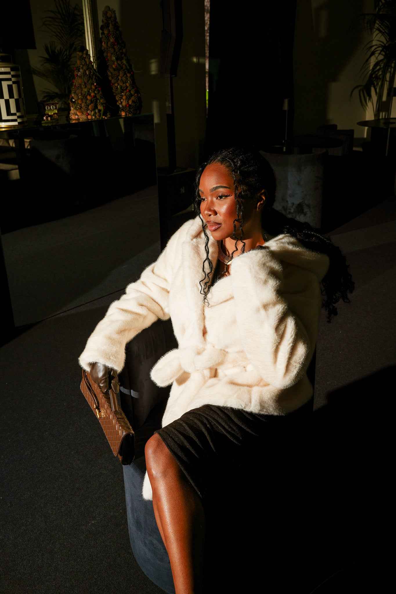 Ecofur visone bianco