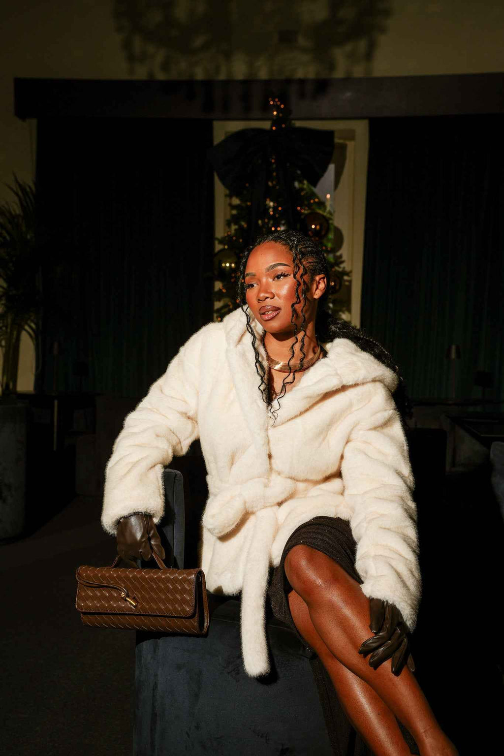 Ecofur visone bianco