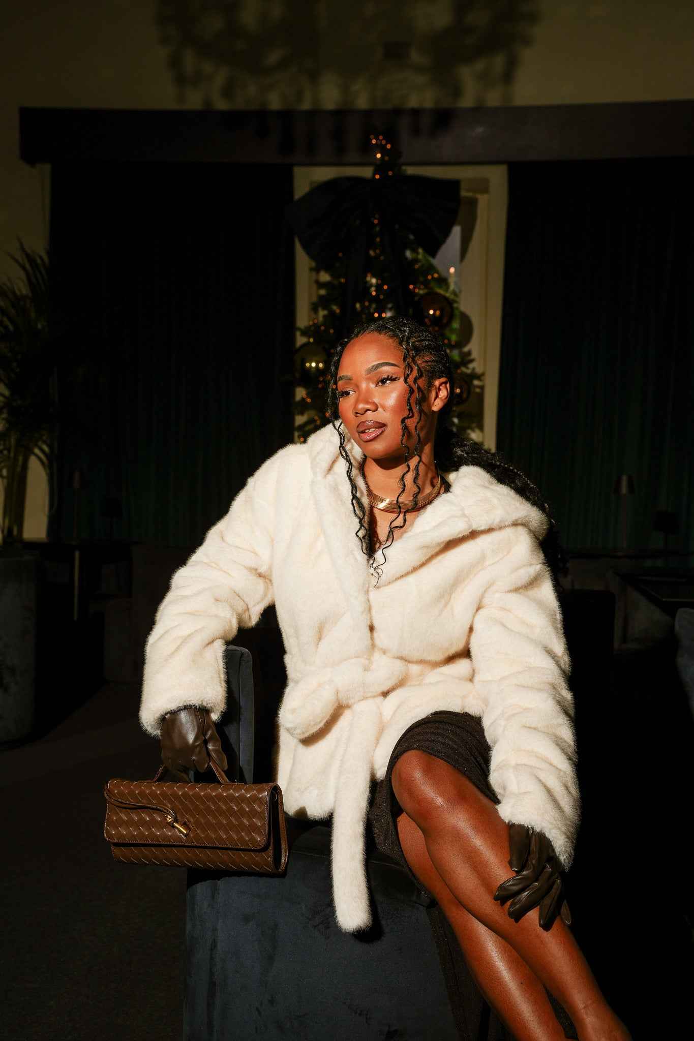 Ecofur visone bianco