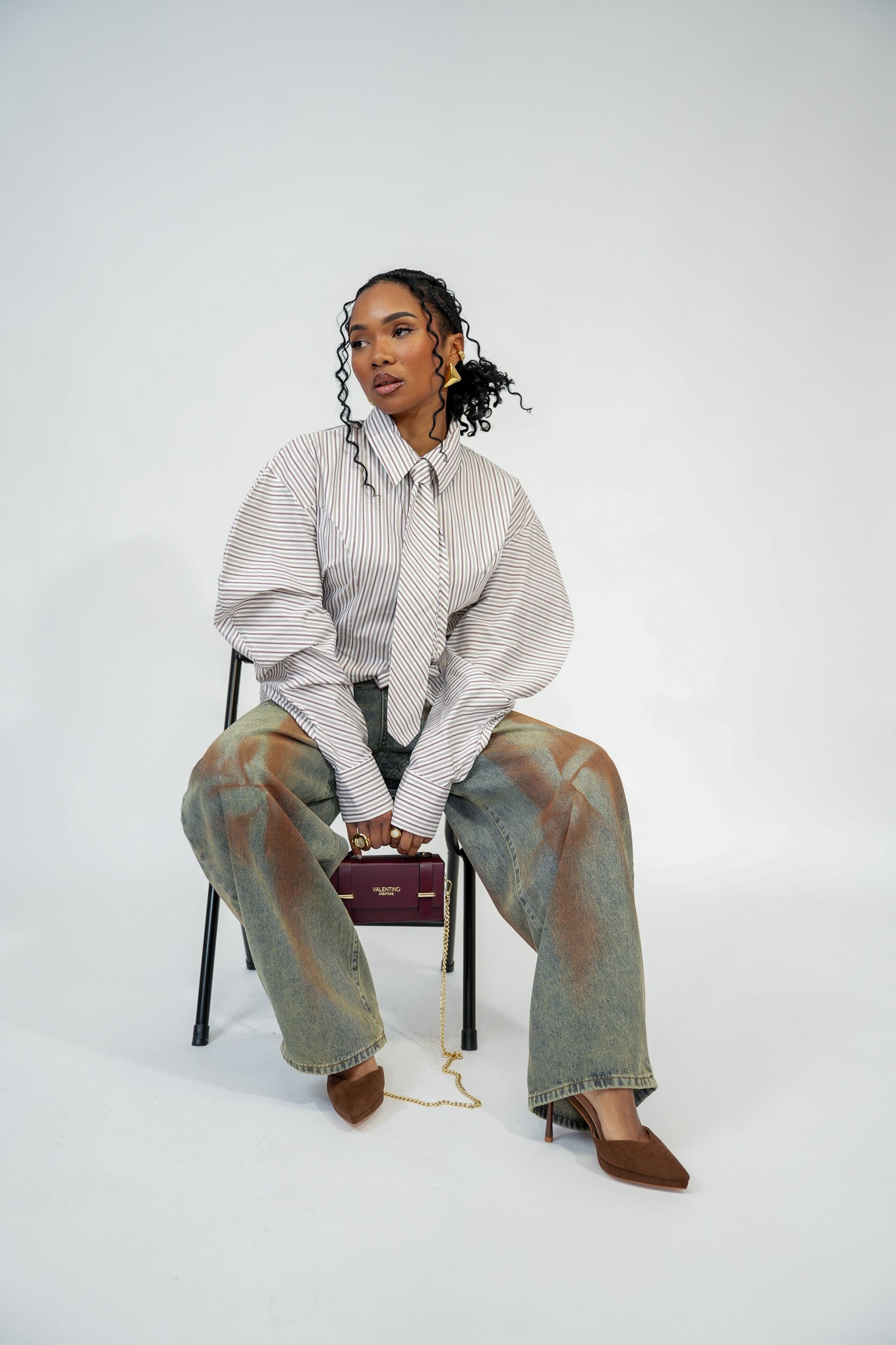 Camicia justwest cravatta