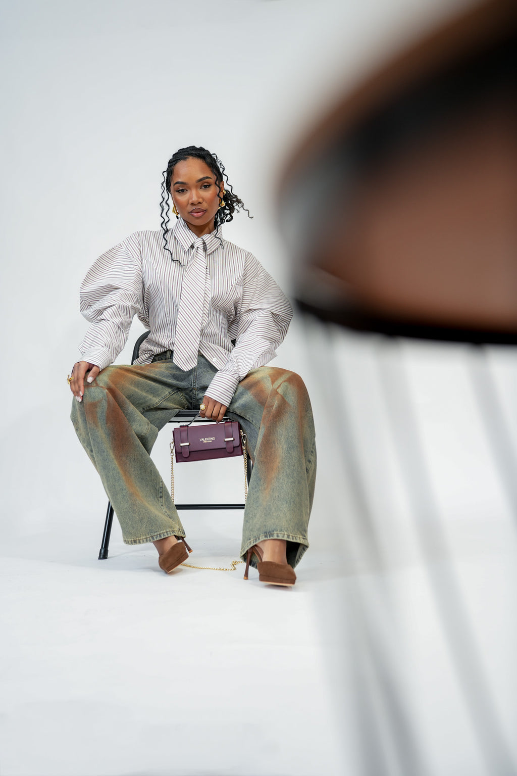 Camicia justwest cravatta