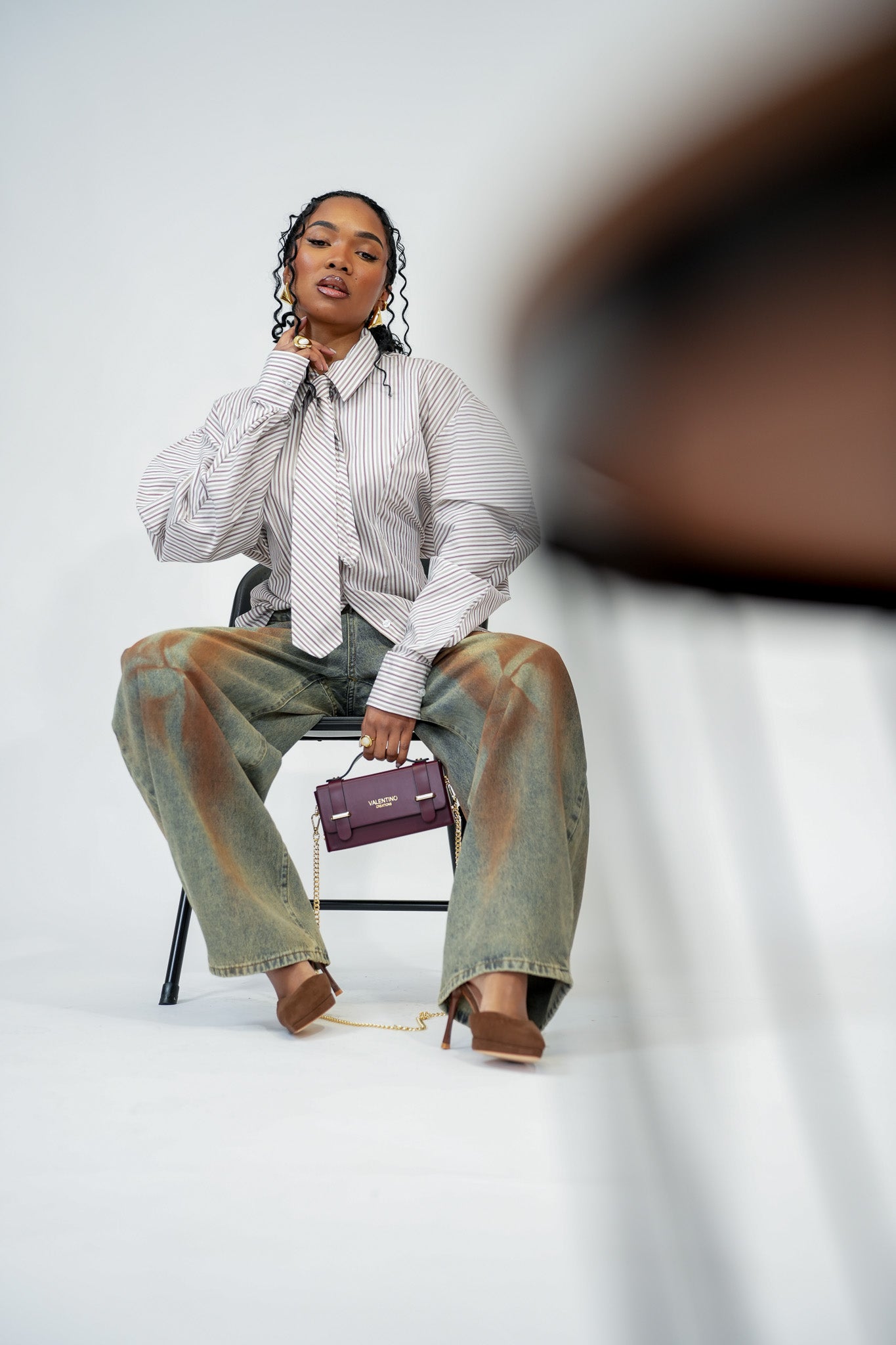 Camicia justwest cravatta